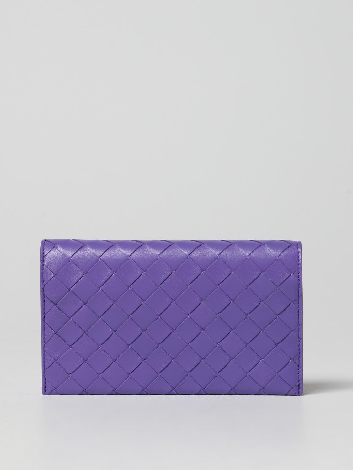 BOTTEGA VENETA MINI BAG: Wallet woman Bottega Veneta, Violet - Img 1