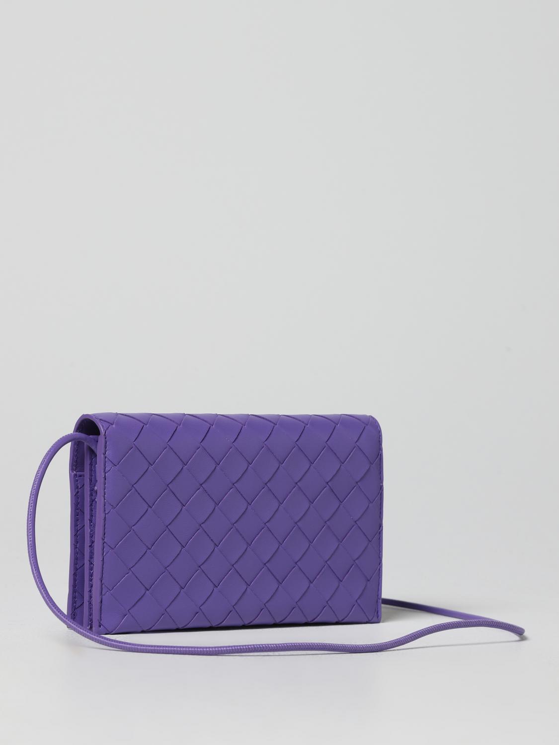 BOTTEGA VENETA MINI BAG: Wallet woman Bottega Veneta, Violet - Img 2