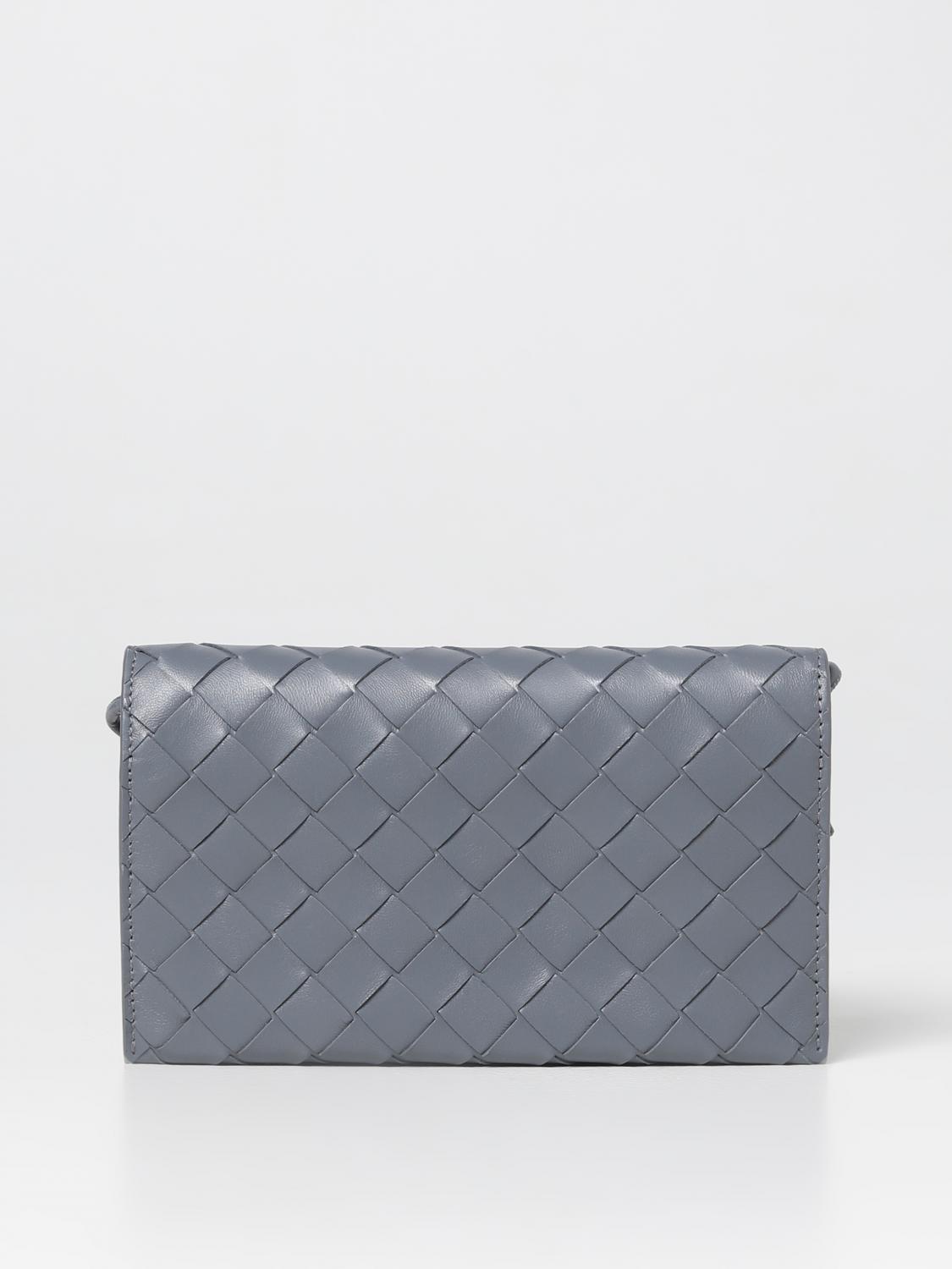 BOTTEGA VENETA MINI BAG: Wallet woman Bottega Veneta, Grey - Img 1