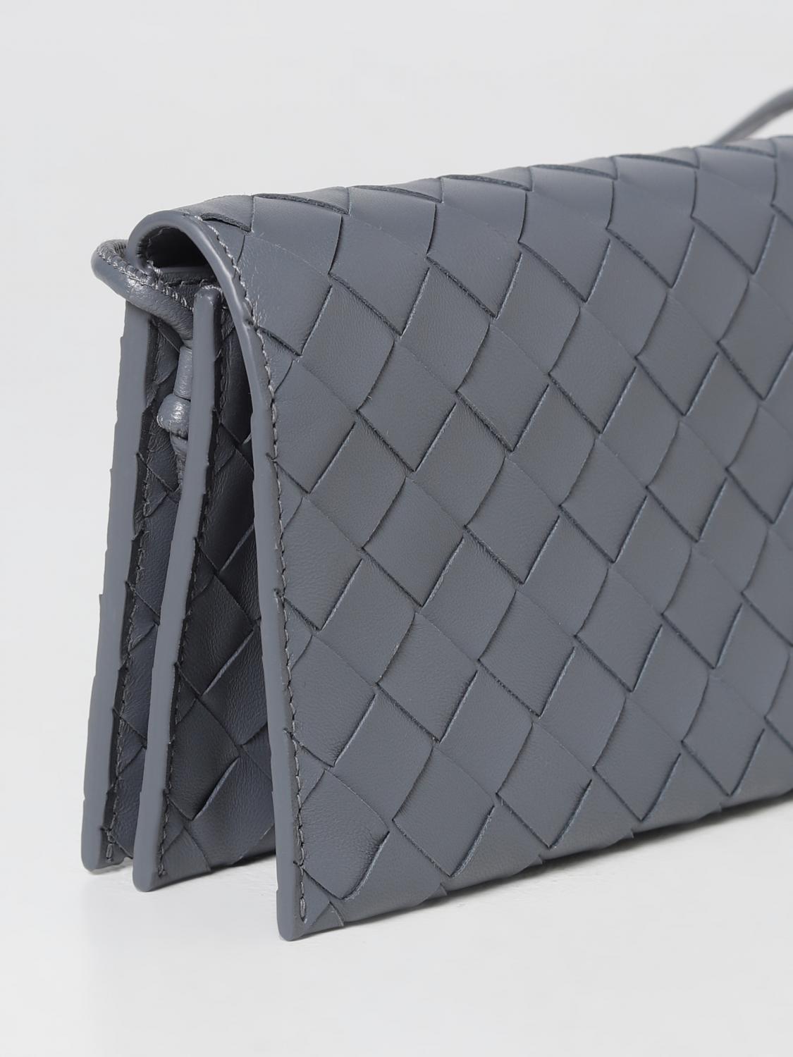 BOTTEGA VENETA MINI BAG: Wallet woman Bottega Veneta, Grey - Img 3