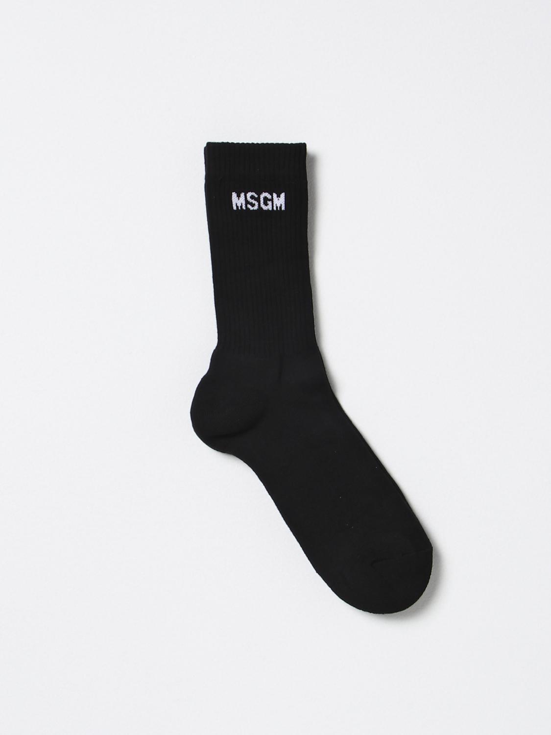 MSGM CALCETINES: Lencería mujer MSGM, Negro - Img 1