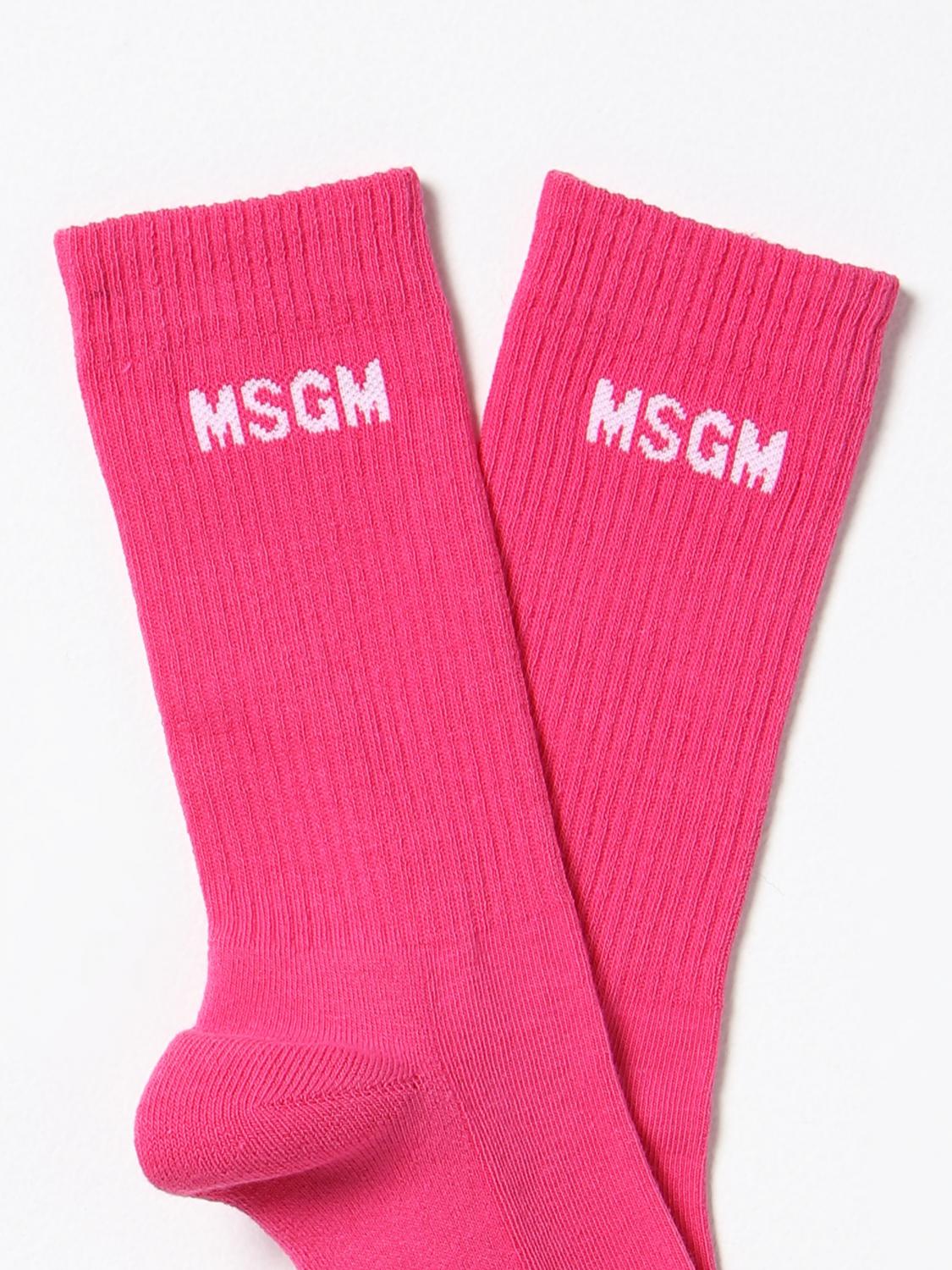 MSGM CALCETINES: Lencería mujer MSGM, Fucsia - Img 2