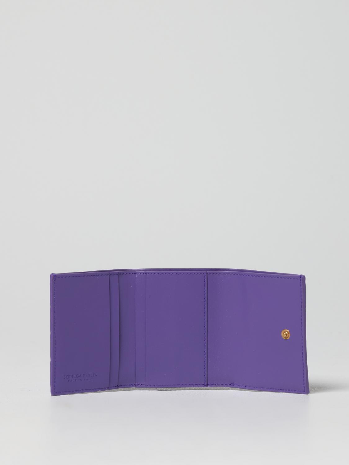 BOTTEGA VENETA 钱包: 钱包 女士 Bottega Veneta, 紫色 - Img 2