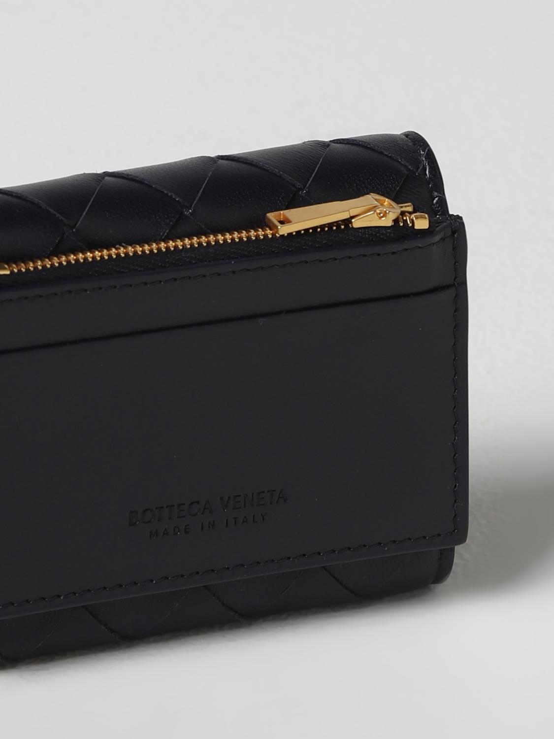 BOTTEGA VENETA 钱包: 钱包 女士 Bottega Veneta, 金色 - Img 4