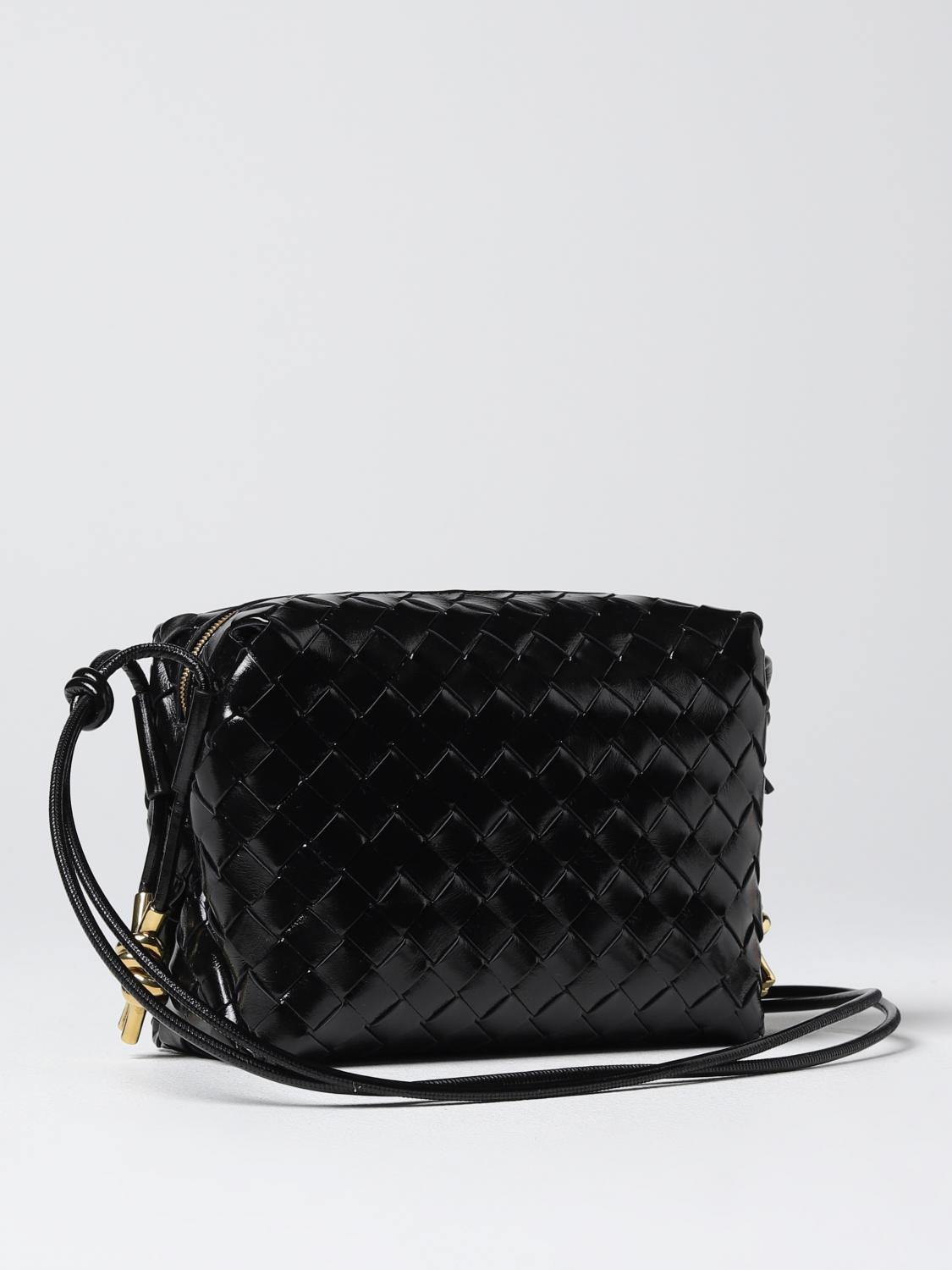 BOTTEGA VENETA UMHÄNGETASCHE: Schultertasche damen Bottega Veneta, Schwarz - Img 3