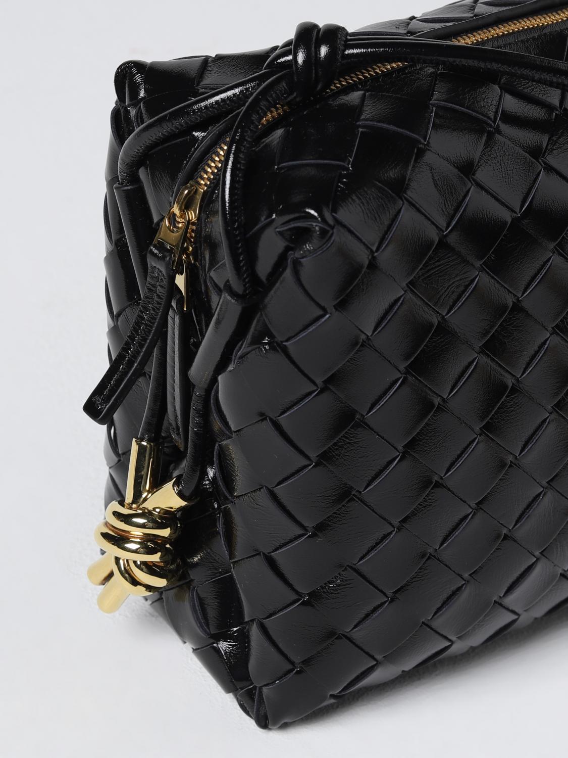 BOTTEGA VENETA UMHÄNGETASCHE: Schultertasche damen Bottega Veneta, Schwarz - Img 4