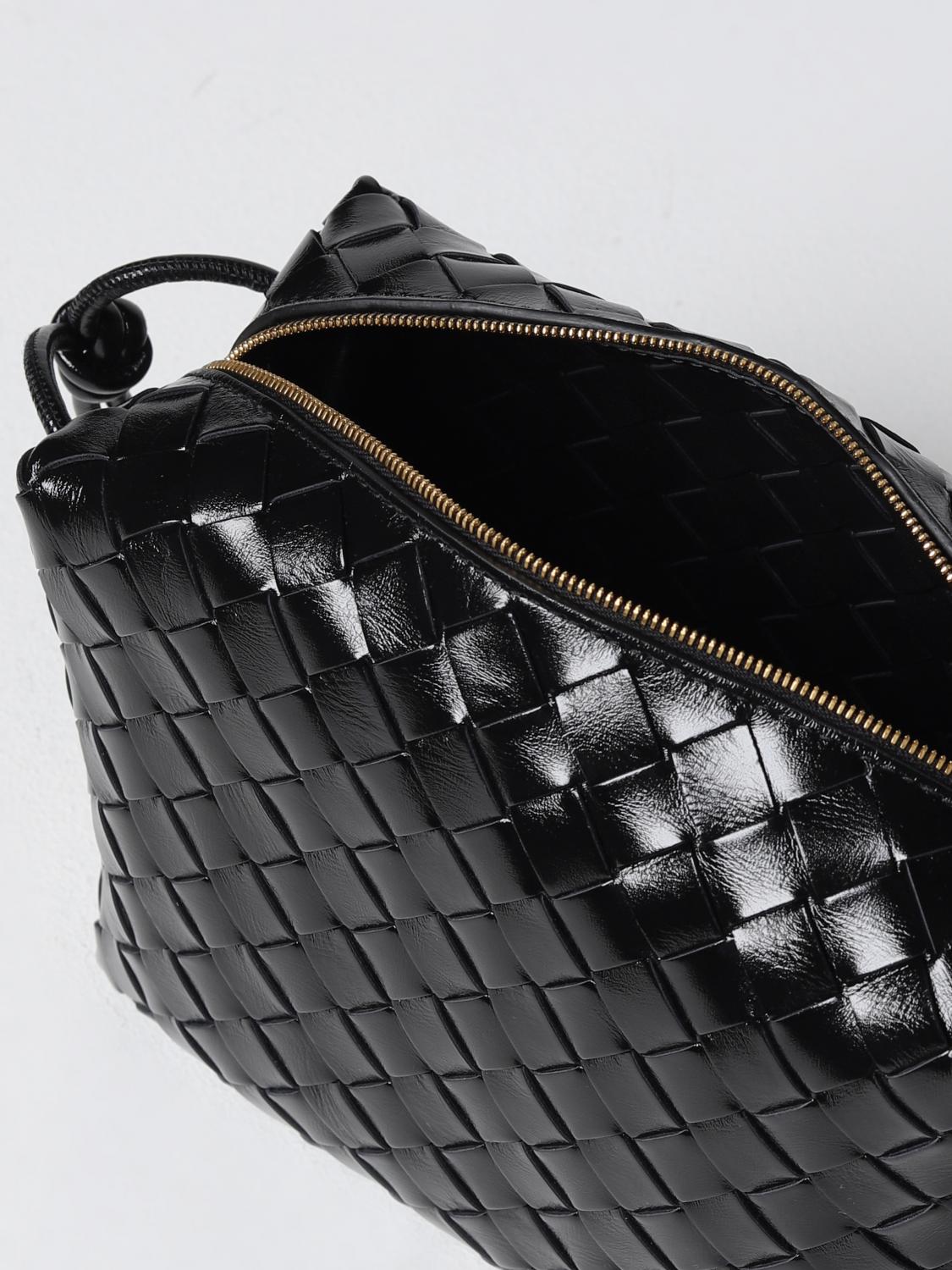 BOTTEGA VENETA UMHÄNGETASCHE: Schultertasche damen Bottega Veneta, Schwarz - Img 5