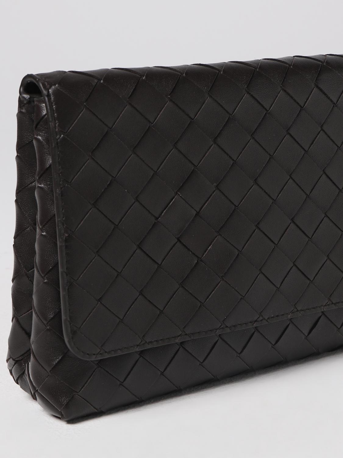 BOTTEGA VENETA BORSA MINI: Borsa Bottega Veneta in pelle intrecciata, Marrone - Img 3