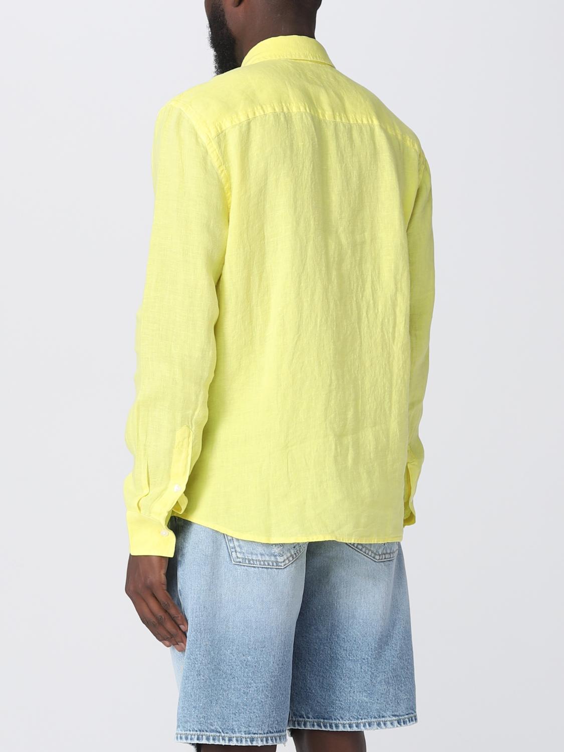 PEUTEREY CAMICIA: Camicia Peuterey in lino, Giallo - Img 2