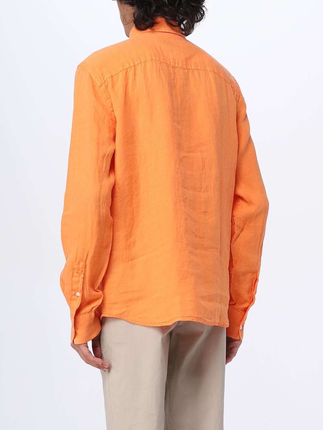 PEUTEREY CAMICIA: Camicia Peuterey in lino, Arancione - Img 2