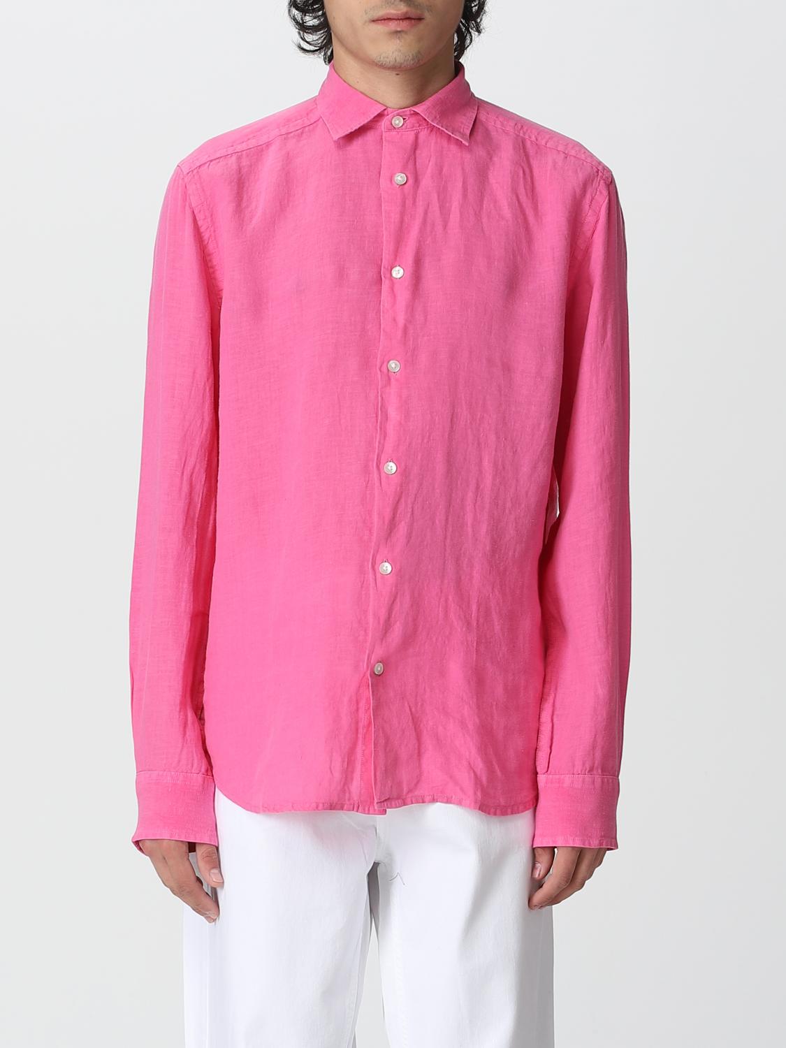 PEUTEREY CAMICIA: Camicia Peuterey in lino, Fuxia - Img 1