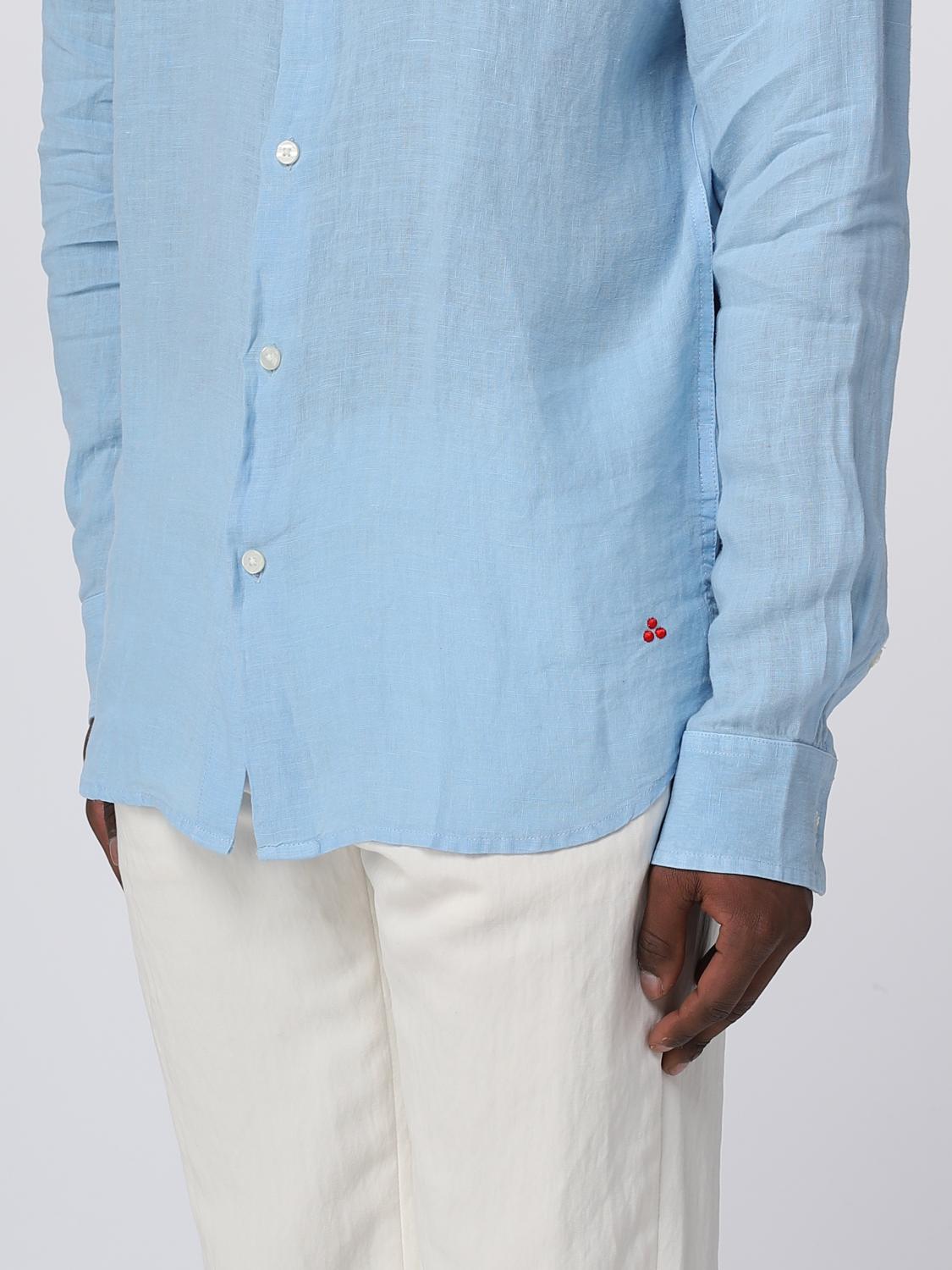 PEUTEREY SHIRT: Shirt men Peuterey, Gnawed Blue - Img 3