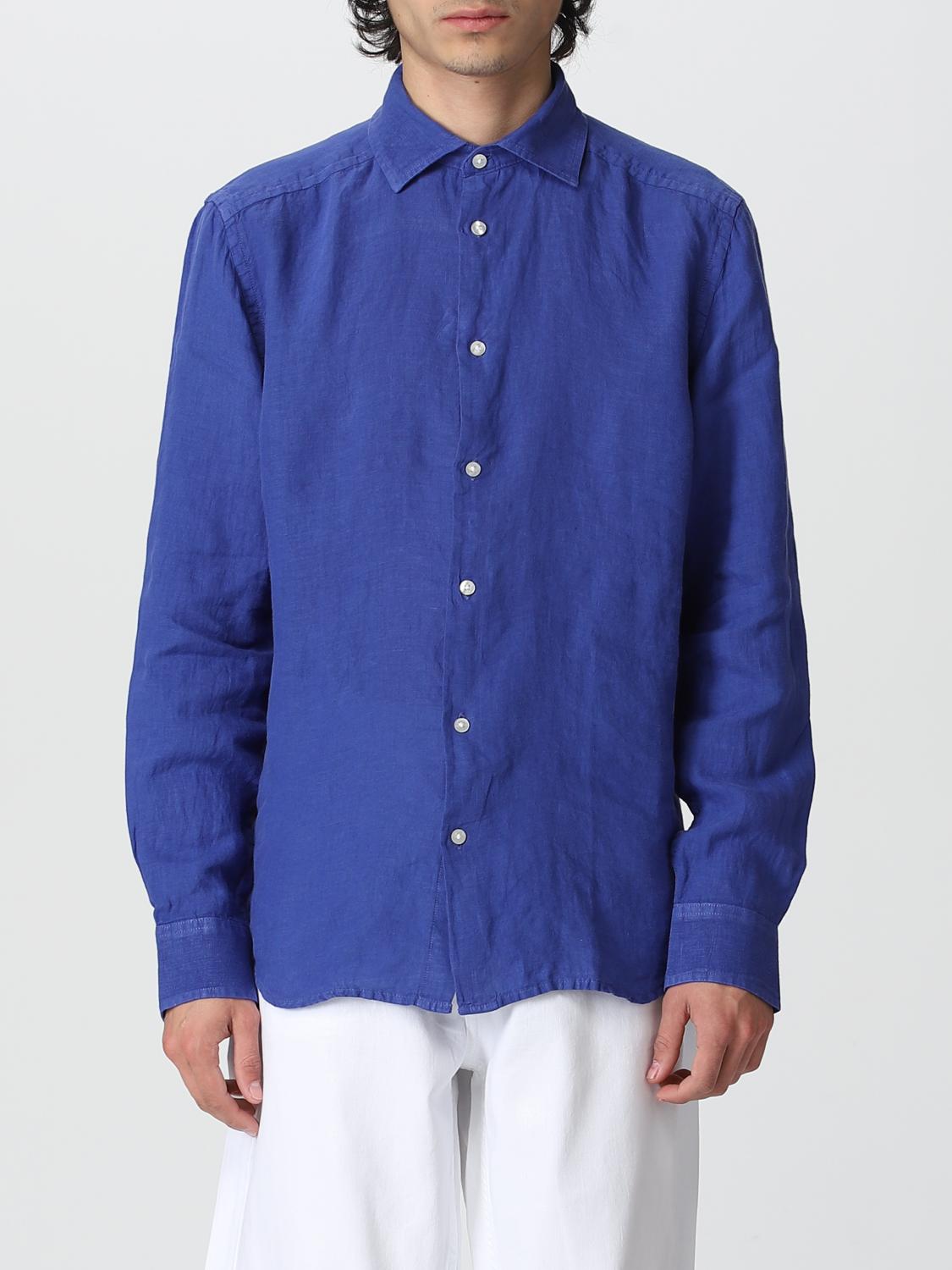 PEUTEREY CAMICIA: Camicia Peuterey in lino, Blue Navy - Img 1