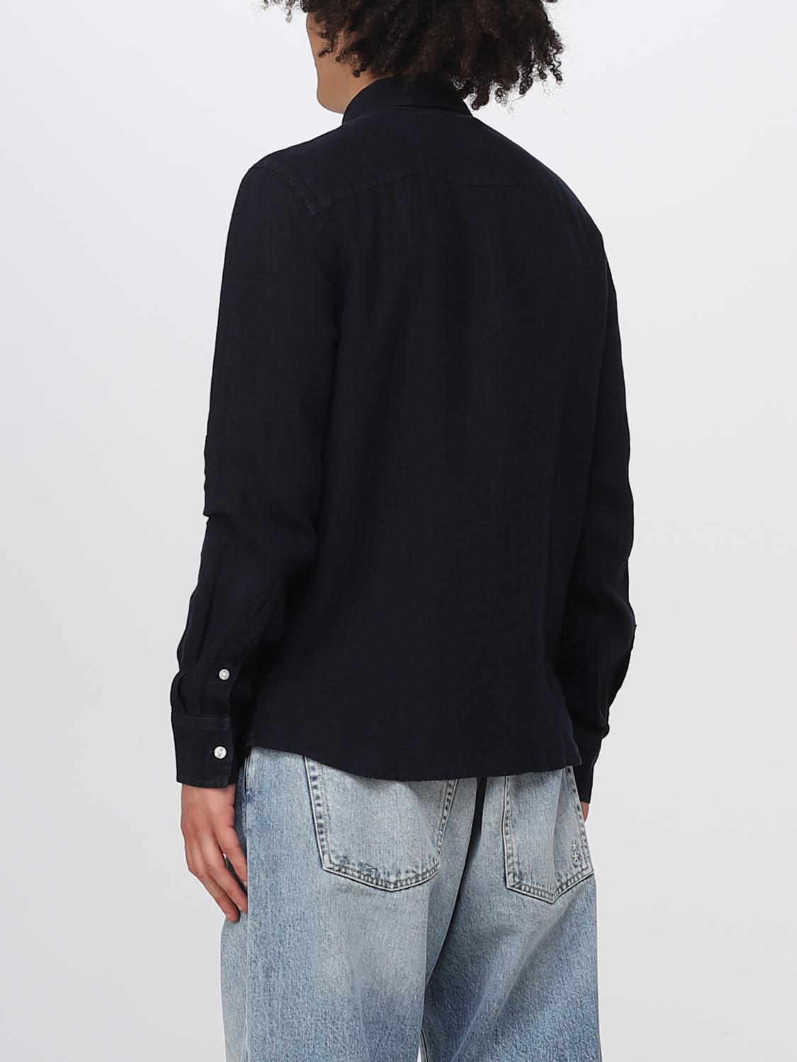 PEUTEREY CAMICIA: Camicia Peuterey in lino, Marine - Img 2