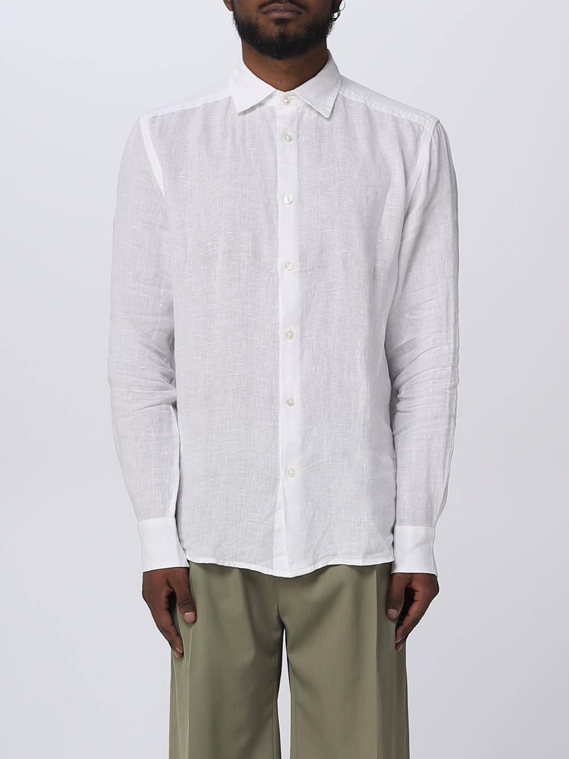 PEUTEREY CAMICIA: Camicia Peuterey in lino, Ocra - Img 1