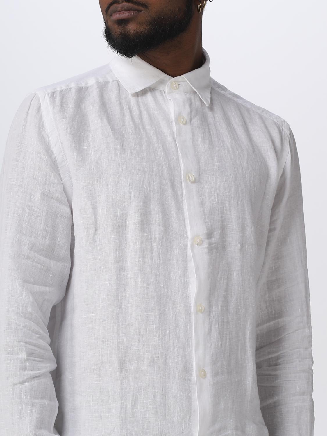 PEUTEREY CAMICIA: Camicia Peuterey in lino, Ocra - Img 3