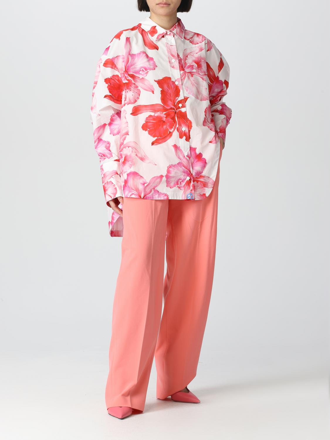 THE ATTICO CAMISA: Camisa mujer The Attico, Rosa - Img 2