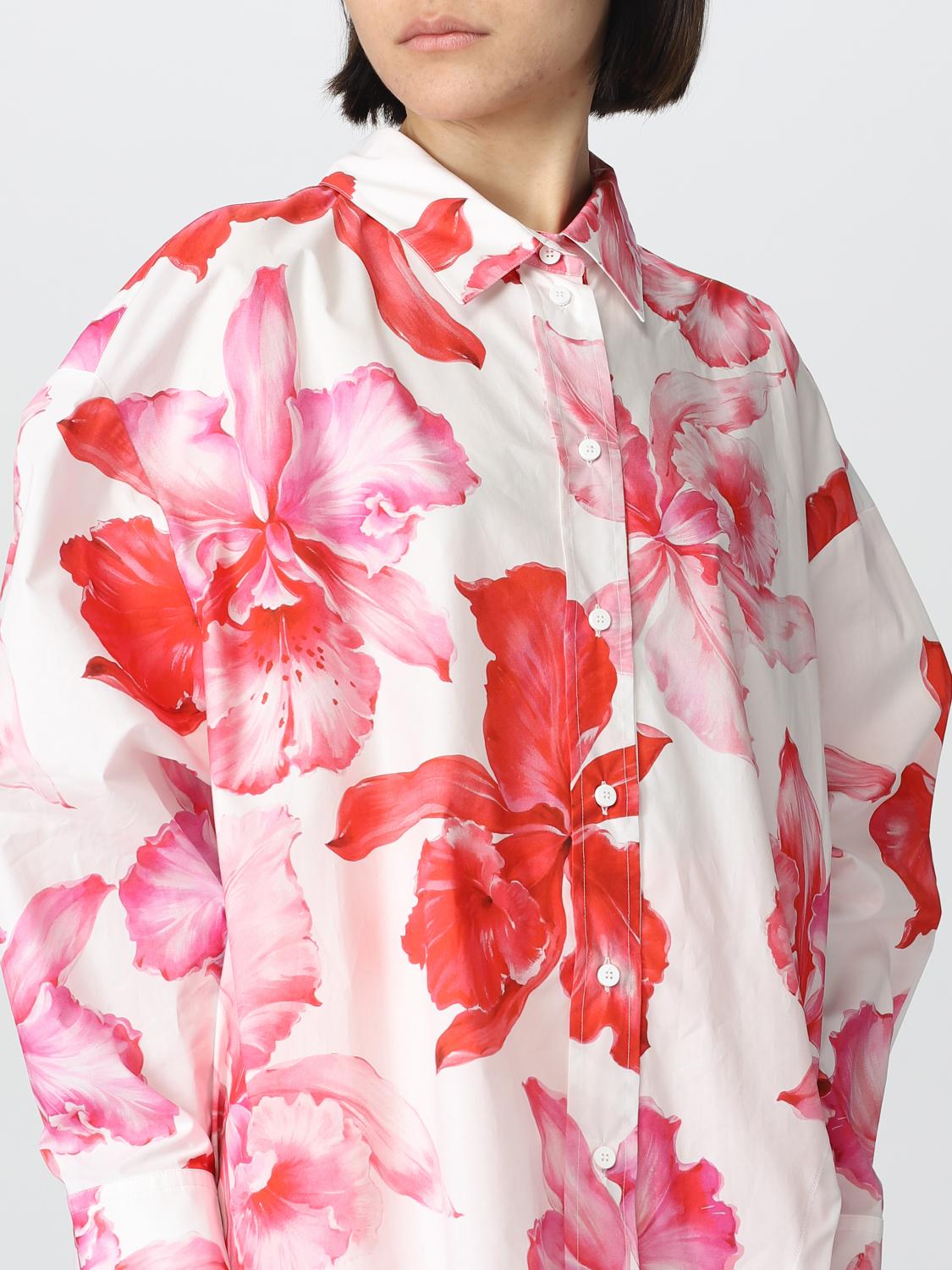 THE ATTICO CAMISA: Camisa mujer The Attico, Rosa - Img 5