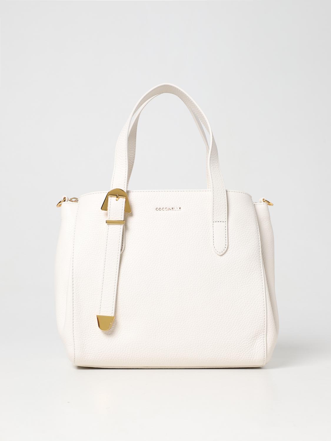 COCCINELLE Crossbody bags woman Beige Coccinelle shoulder bag E1N15180101 online at