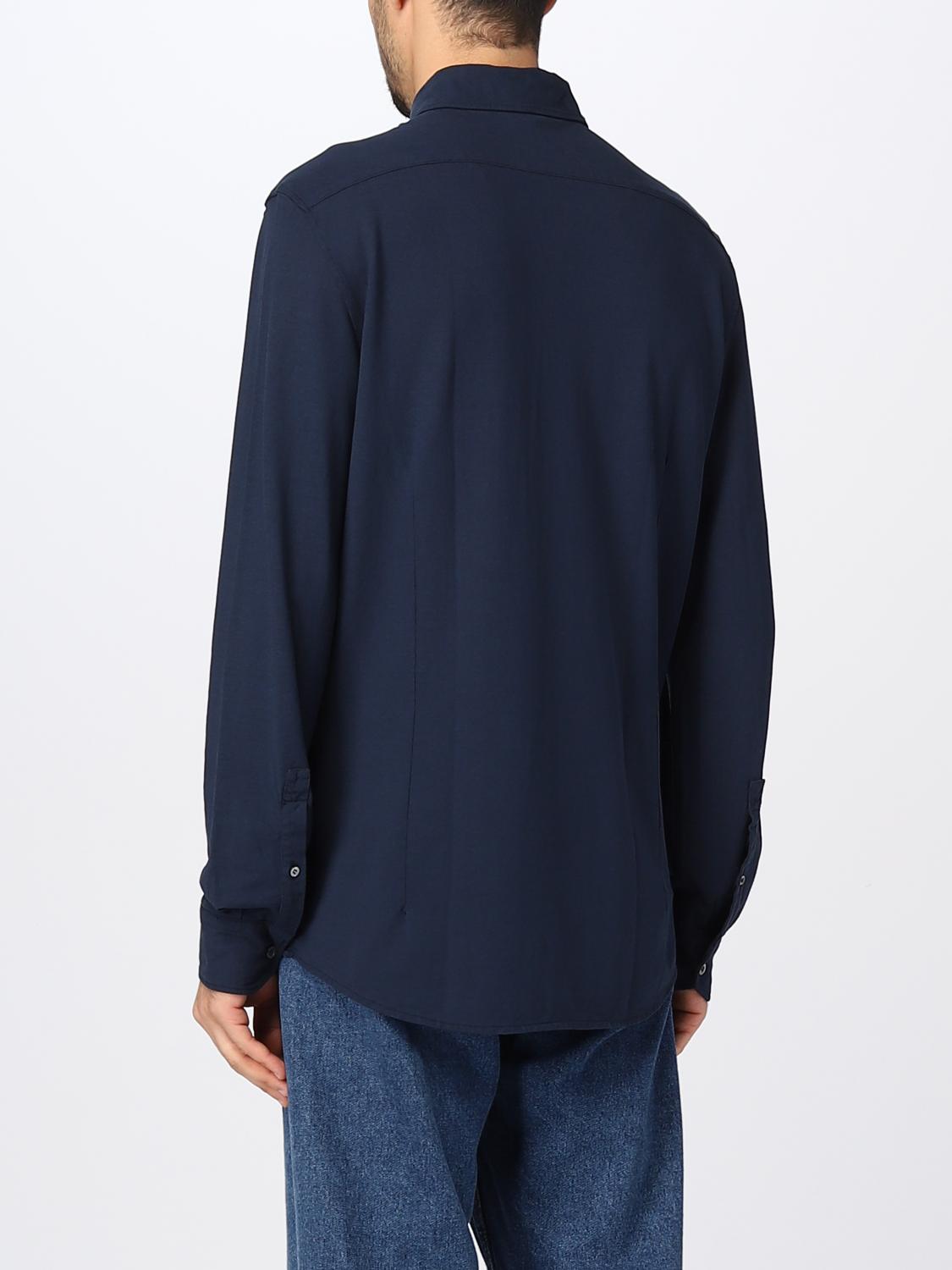 DRUMOHR CAMISA: Camisa hombre Drumohr, Azul Oscuro 1 - Img 2