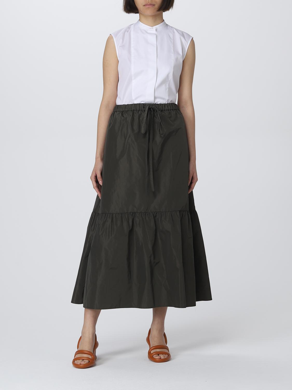 ASPESI SKIRT: Skirt woman Aspesi, Military - Img 2