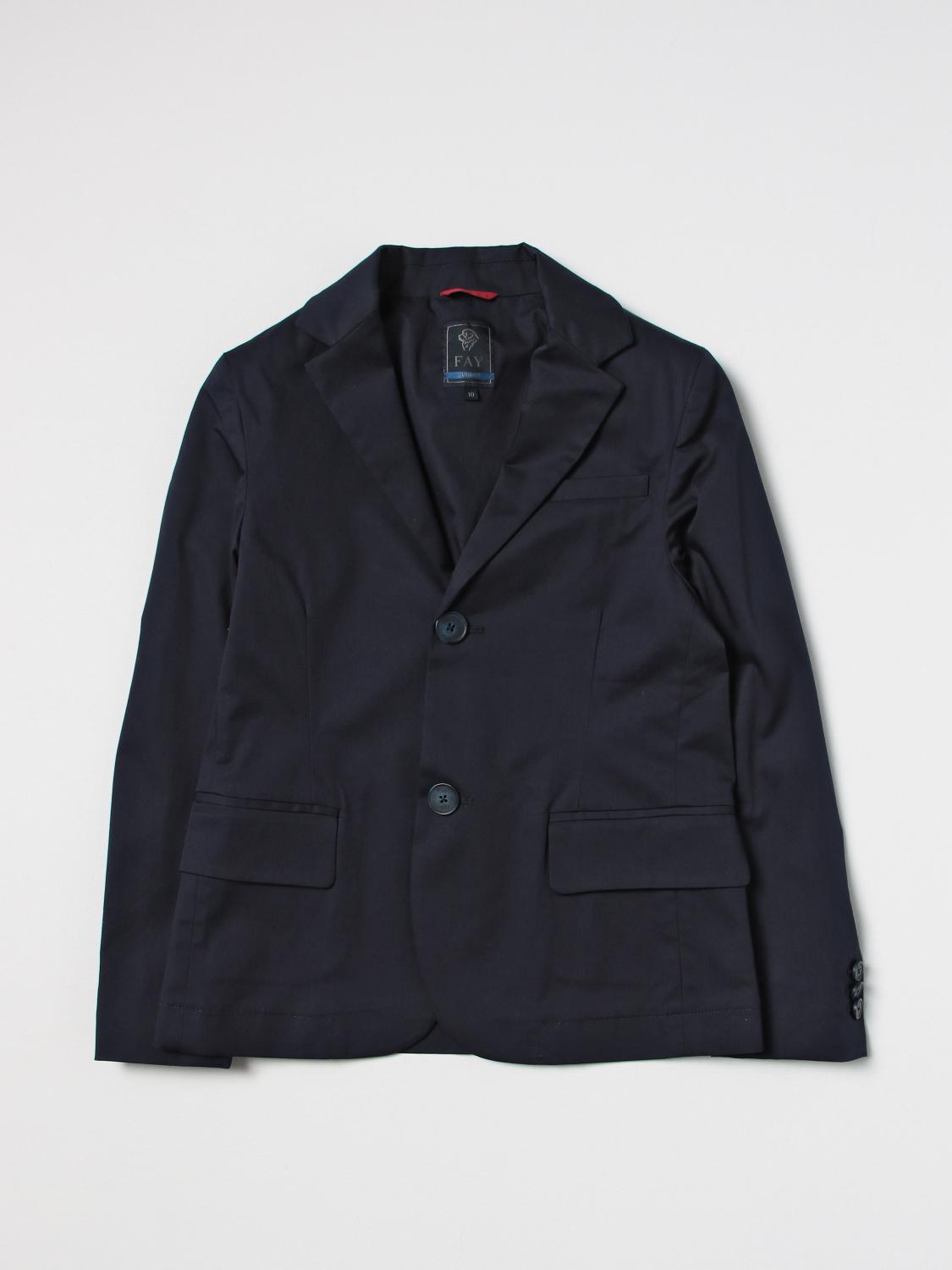 FAY JUNIOR CHAQUETA: Chaqueta niños Fay Junior, Azul Oscuro - Img 1