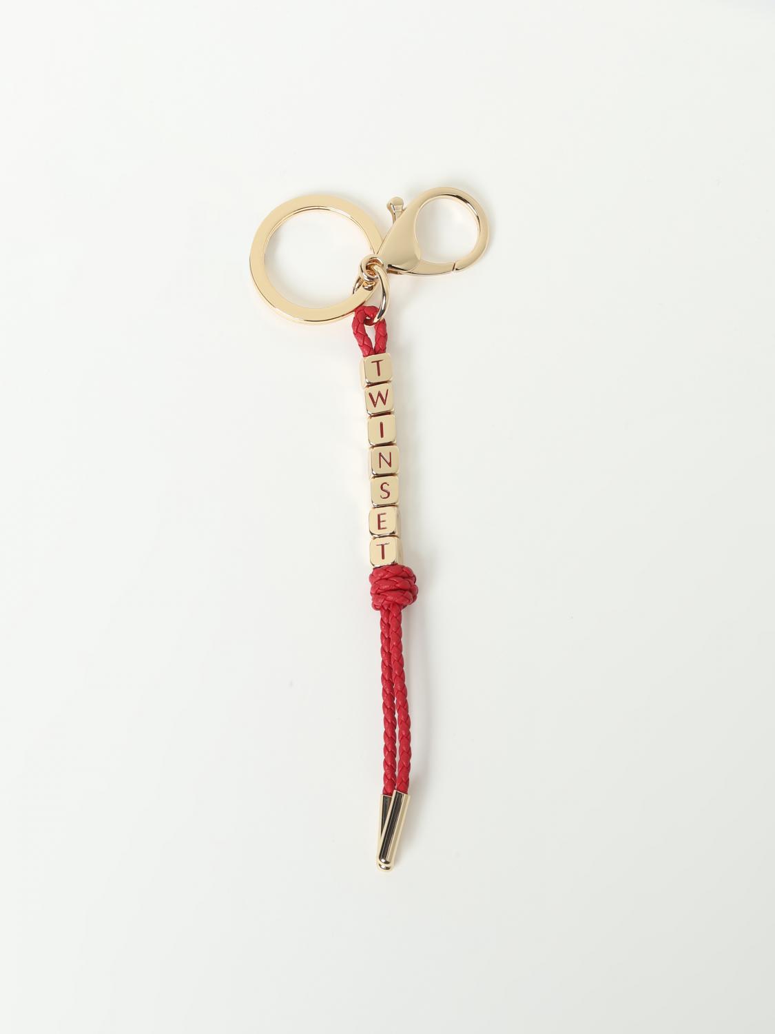 TWINSET キーホルダー: キーホルダー メンズ Twinset, レッド - Img 1