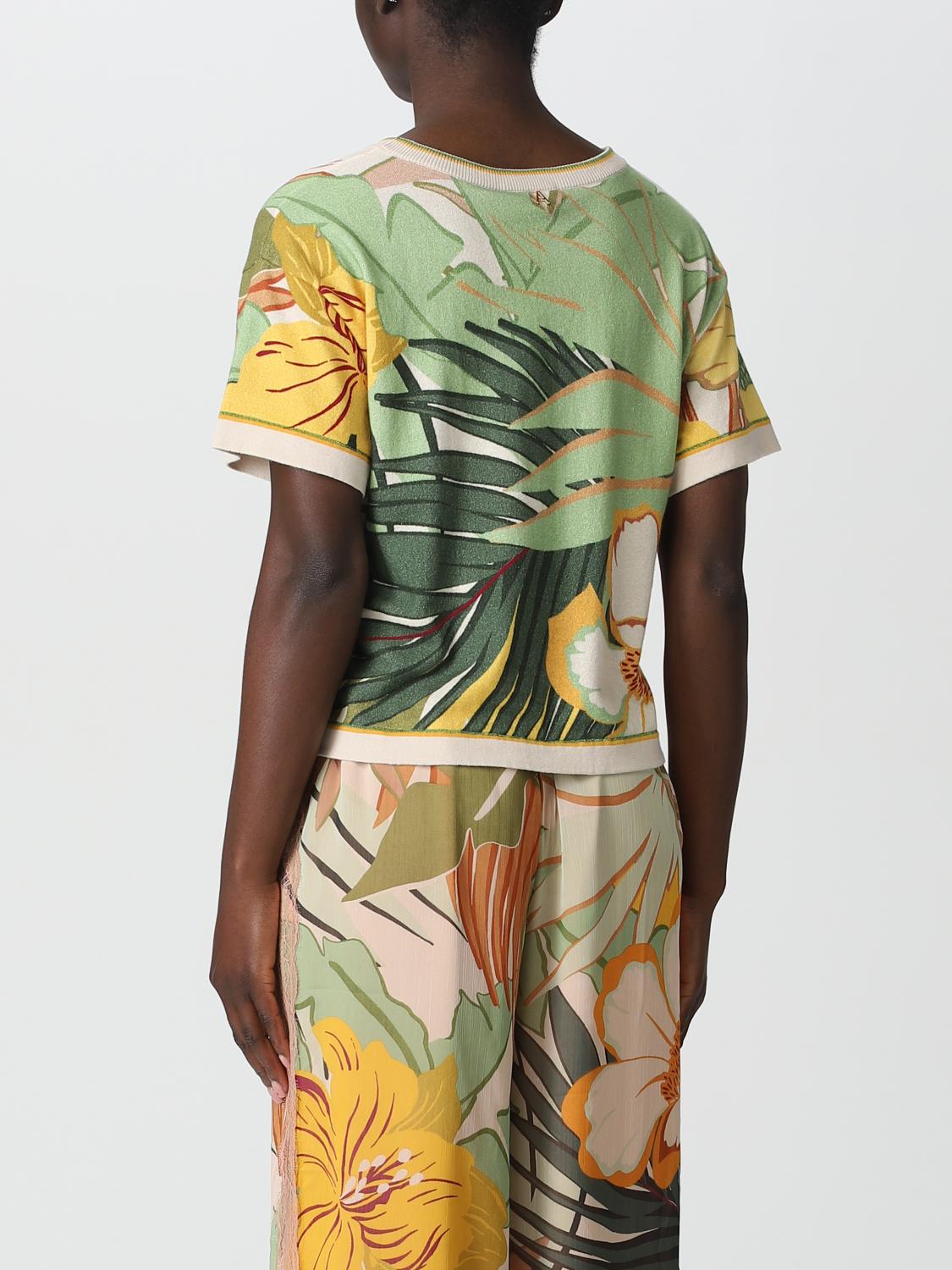 ACTITUDE TWINSET TOP: Blusa Actitude Twinset in cotone, Fantasia - Img 3