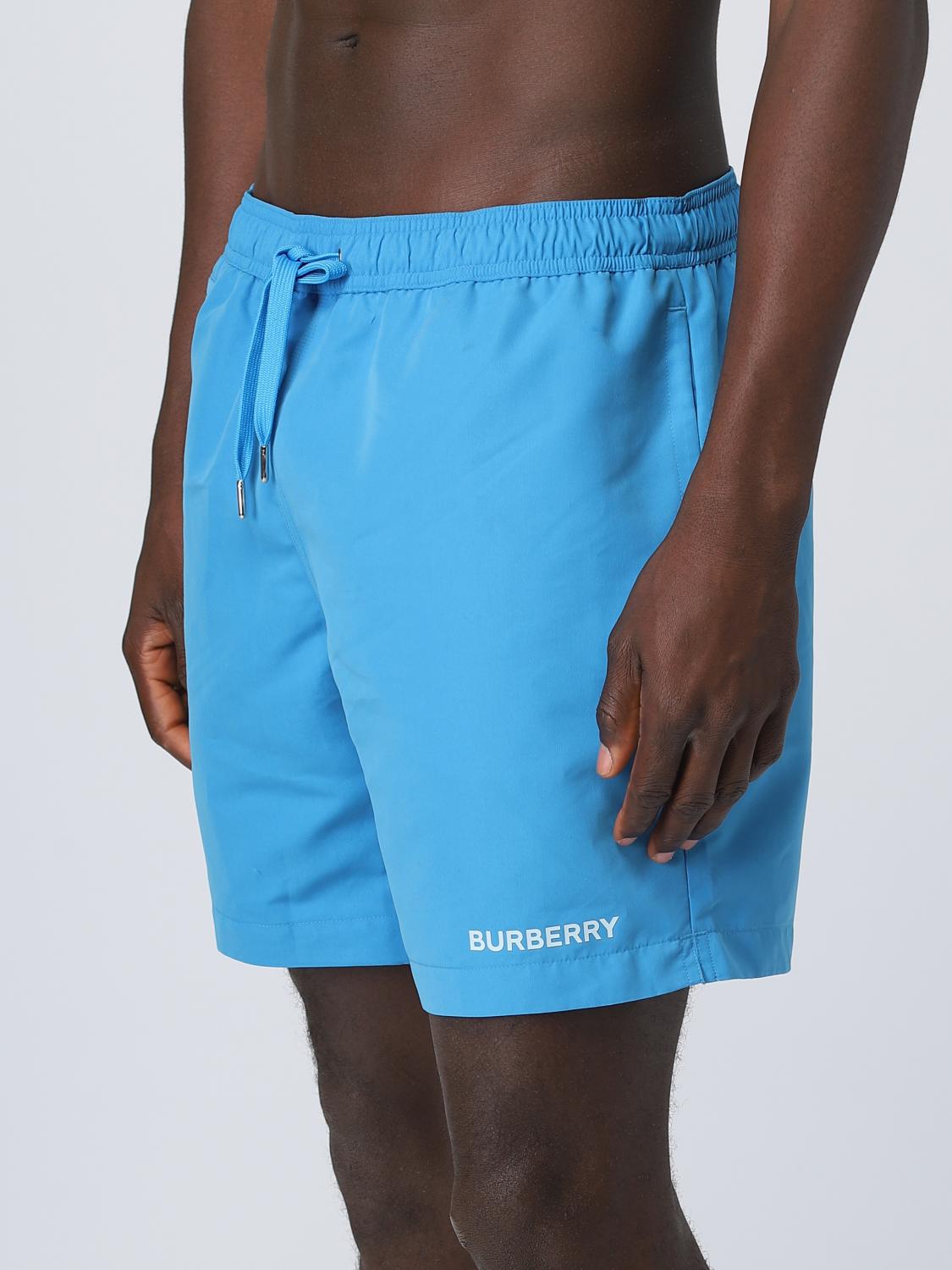 BURBERRY BADEMODE: Bademode herren Burberry, Blau - Img 4