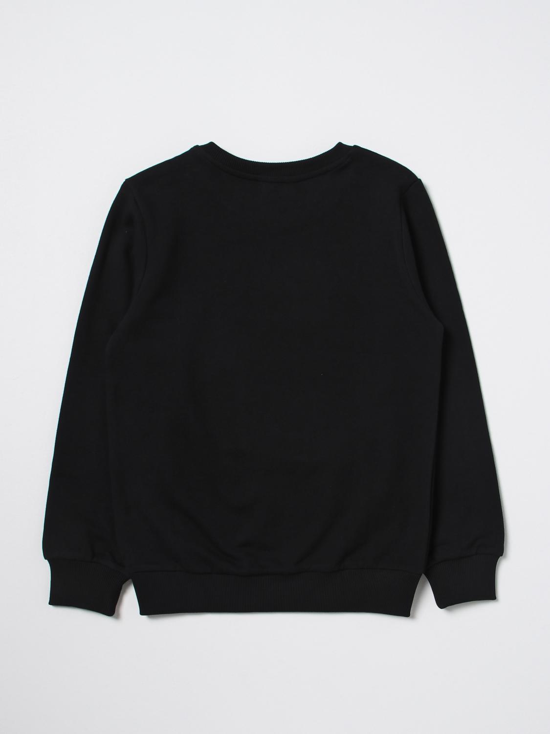 BALMAIN JERSEY: Jersey niños Balmain Kids, Negro - Img 2