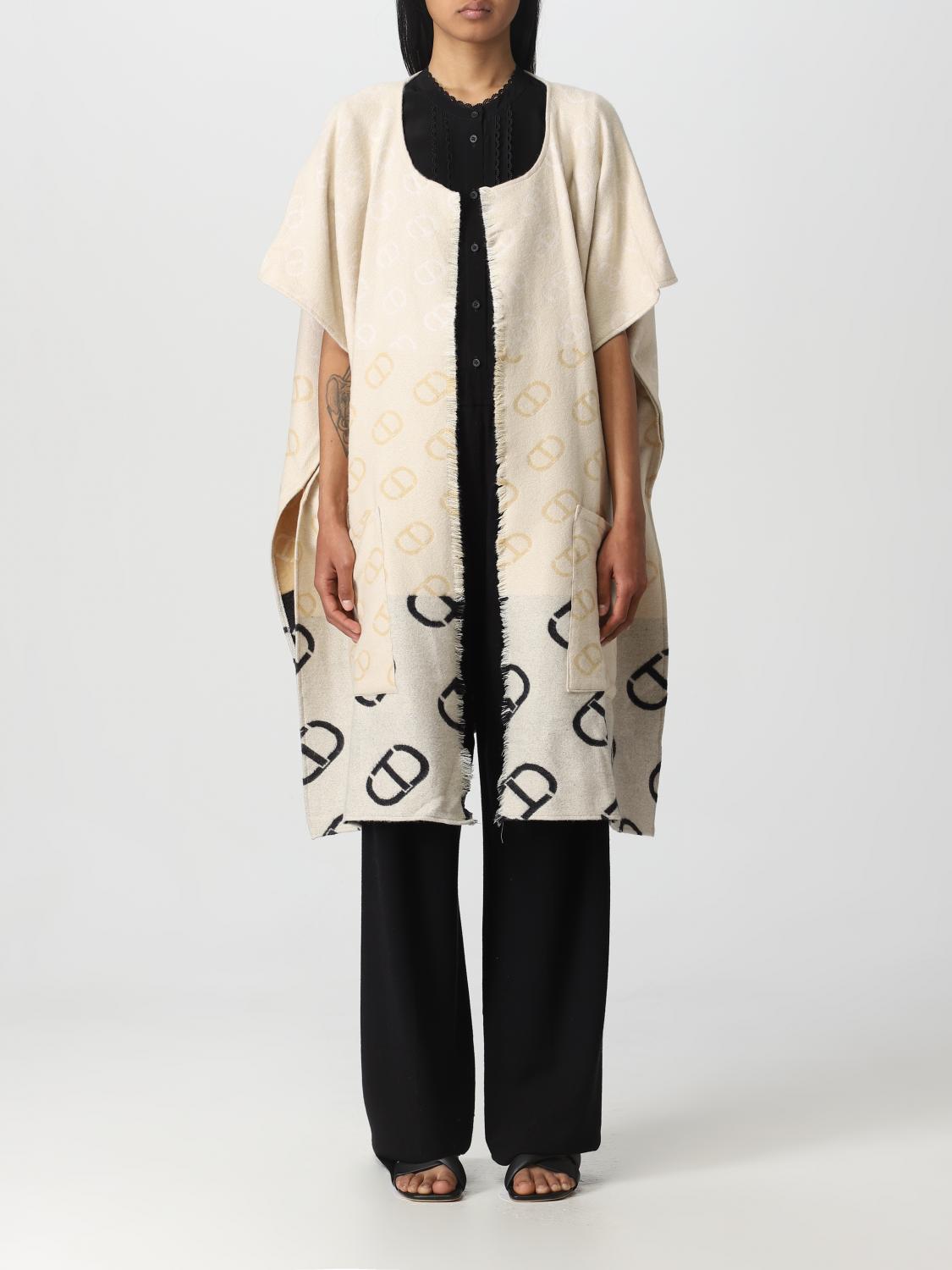 TWINSET SCIARPA: Sciarpa donna Twinset, Avorio - Img 1