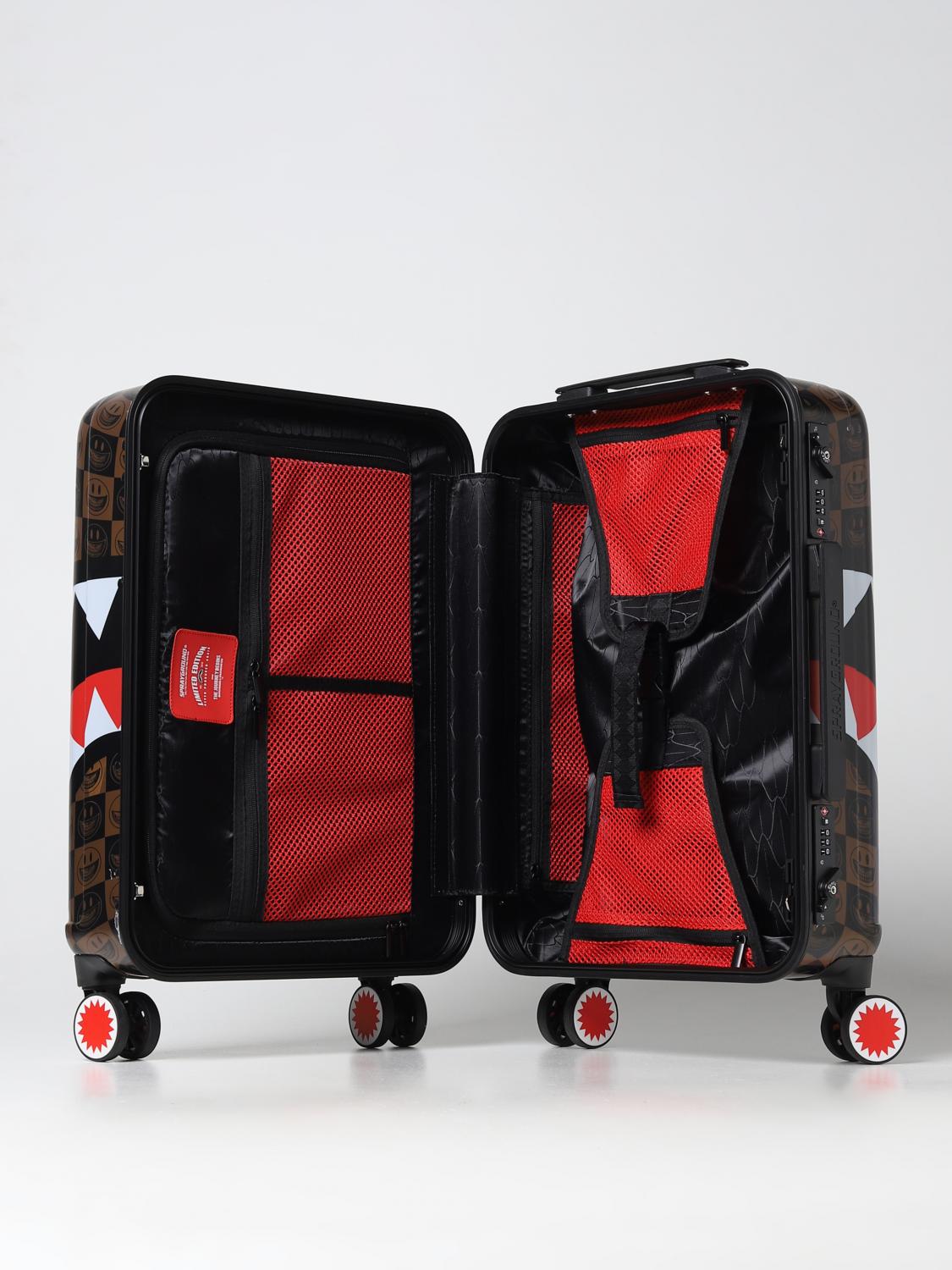SPRAYGROUND KOFFER: Tasche herren Sprayground, Braun - Img 2