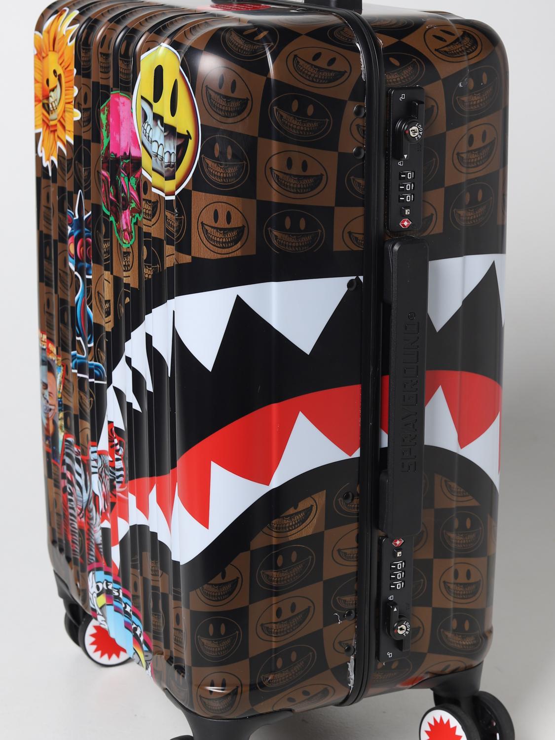 SPRAYGROUND KOFFER: Tasche herren Sprayground, Braun - Img 4