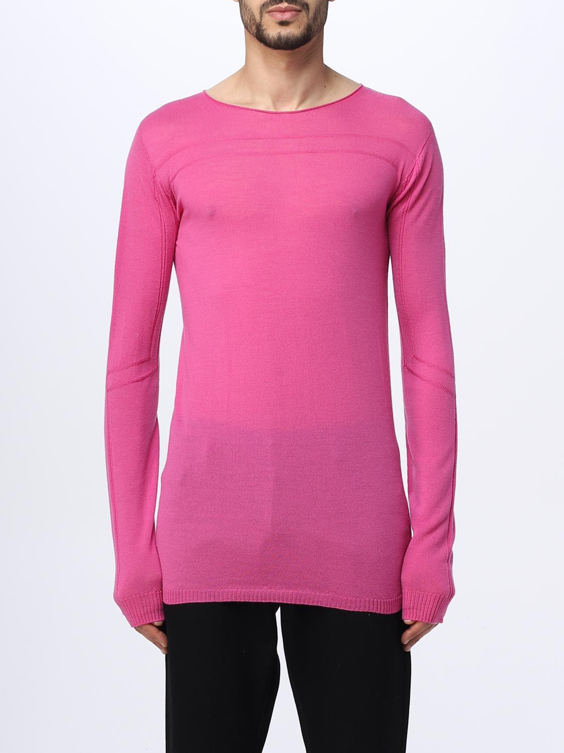 RICK OWENS PULLOVER: Pullover herren Rick Owens, Pink - Img 1