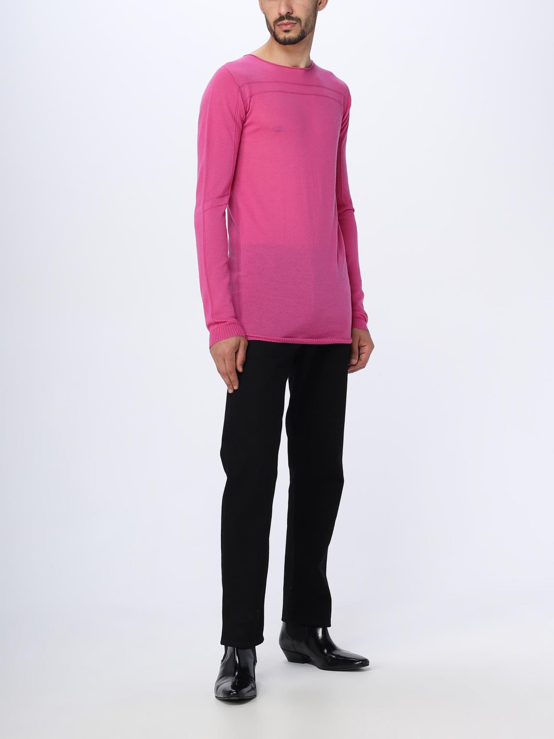 RICK OWENS PULLOVER: Pullover herren Rick Owens, Pink - Img 2