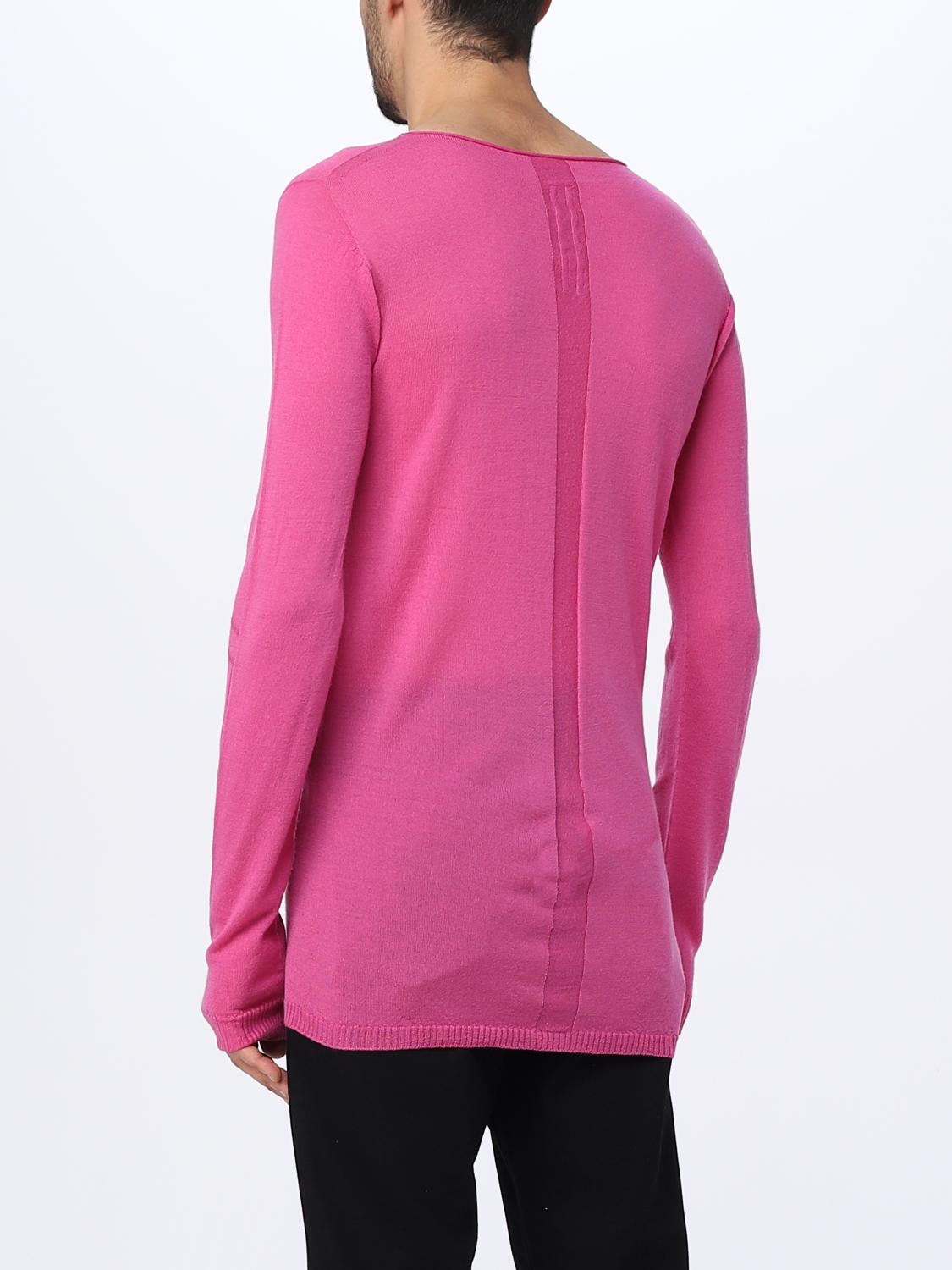 RICK OWENS PULLOVER: Pullover herren Rick Owens, Pink - Img 3