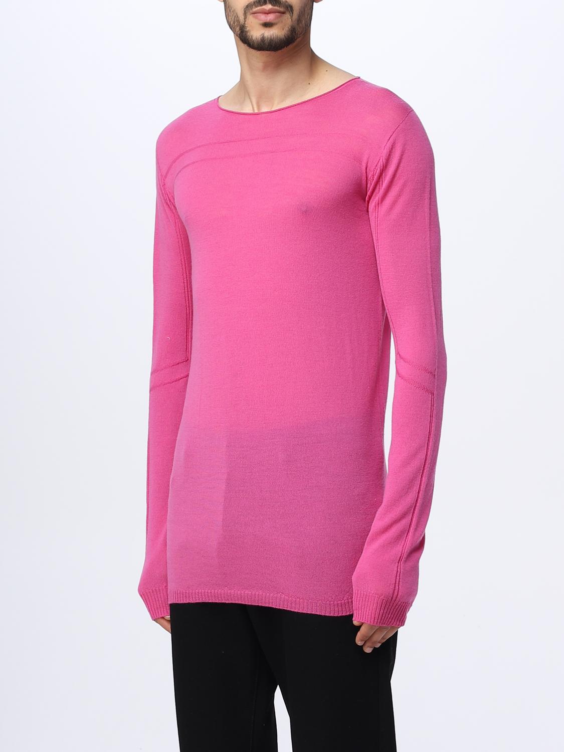 RICK OWENS PULLOVER: Pullover herren Rick Owens, Pink - Img 4