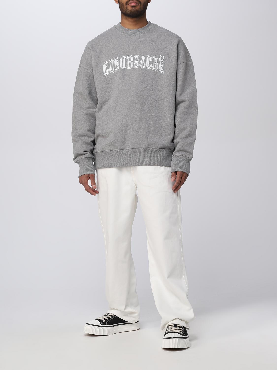AMI PARIS SWEATSHIRT: Pull homme Ami Paris, Gris - Img 2