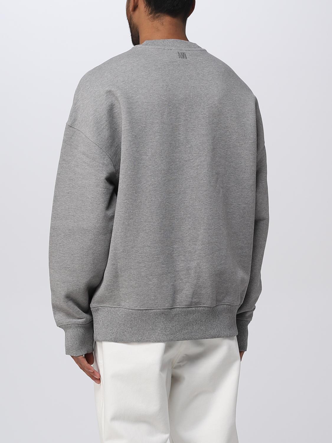 AMI PARIS SWEATSHIRT: Pull homme Ami Paris, Gris - Img 3