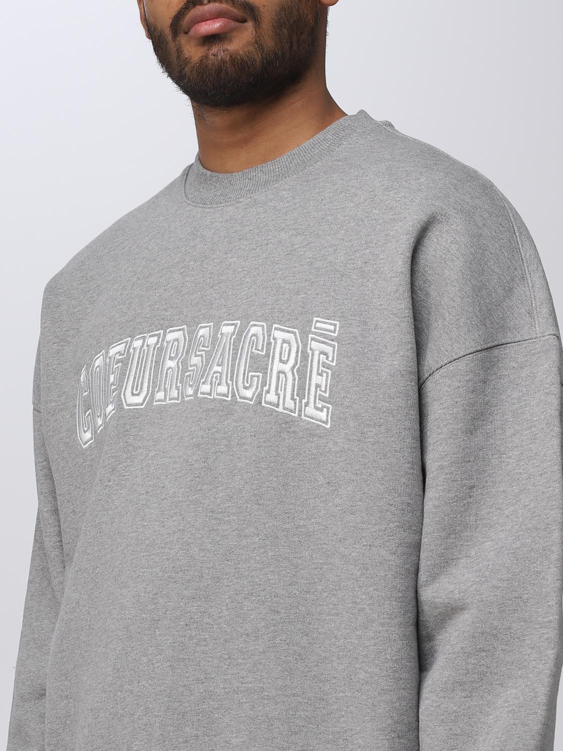 AMI PARIS SWEATSHIRT: Pull homme Ami Paris, Gris - Img 4