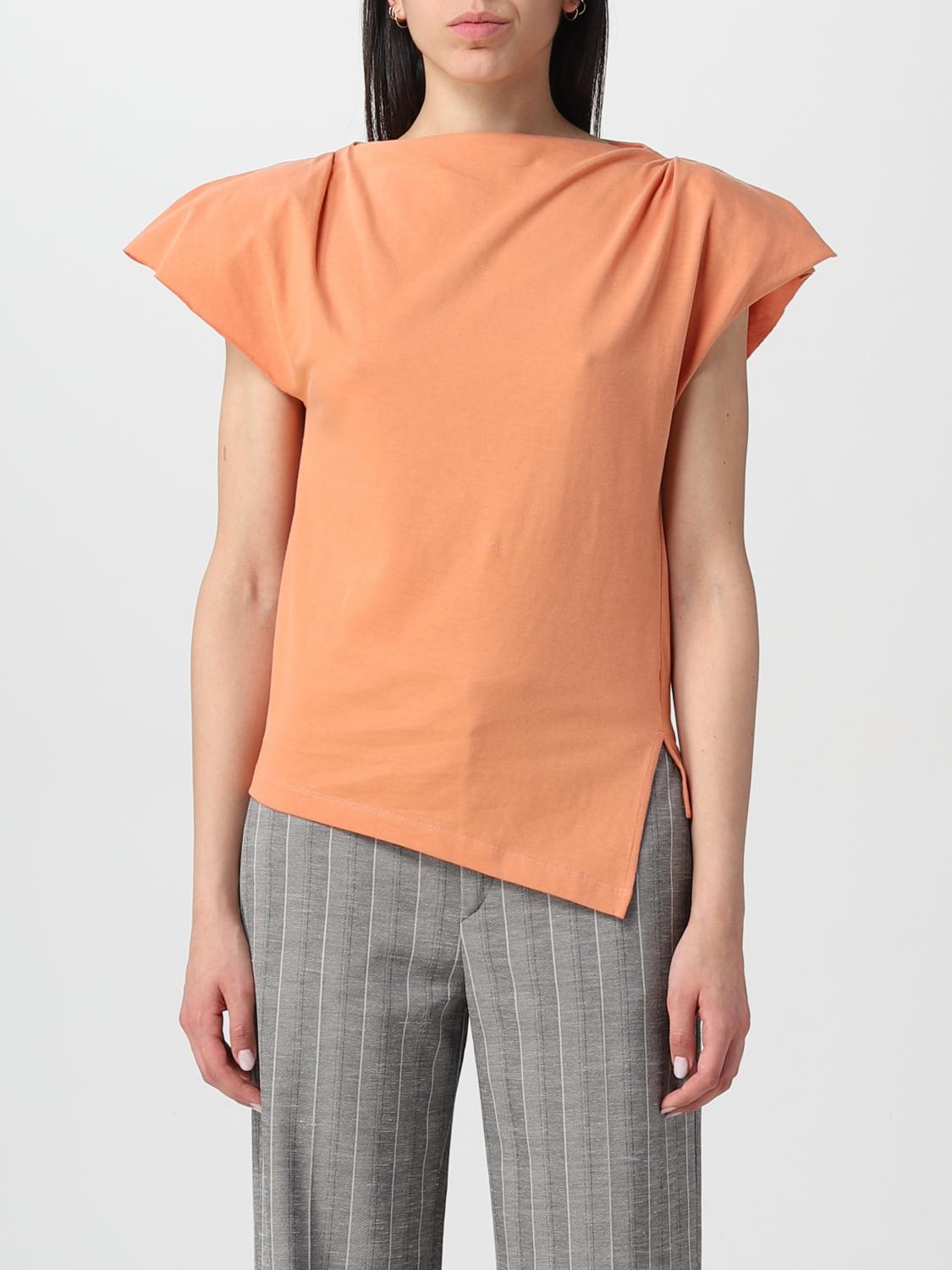 Tシャツ・カットソー ISABEL MARANT Woman T-Shirt Peach TS0097FAA2N01I 11PH Isabel Marant Outlet: T-shirt woman - Peach | Isabel Marant