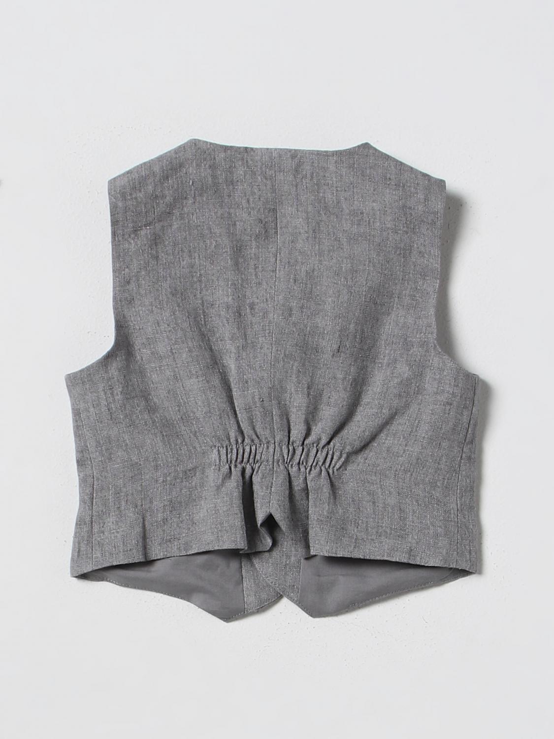 IL GUFO КУРТКА: Куртка Детское Il Gufo, Серый - Img 2