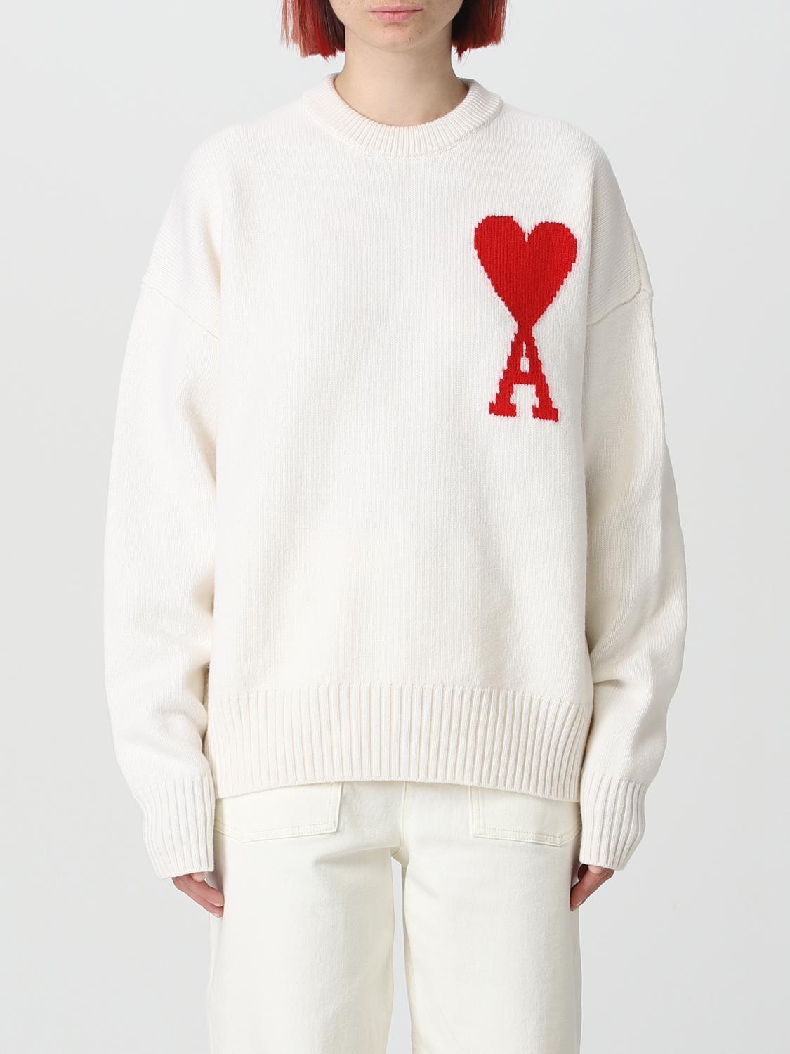 AMI PARIS：セーター レディース - ホワイト | GIGLIO.COMオンラインの