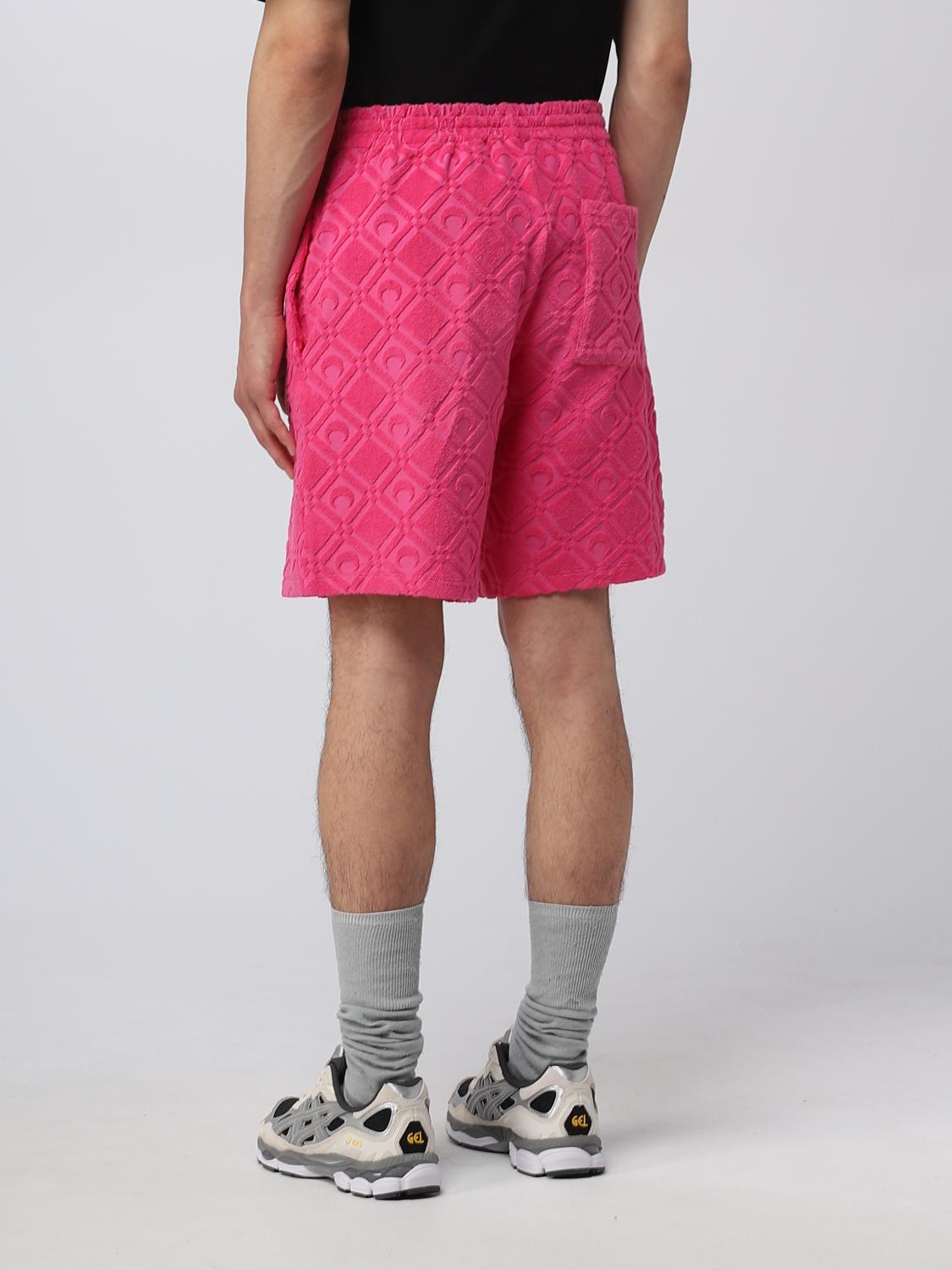 MARINE SERRE SHORTS: Short men Marine Serre, Fuchsia - Img 2