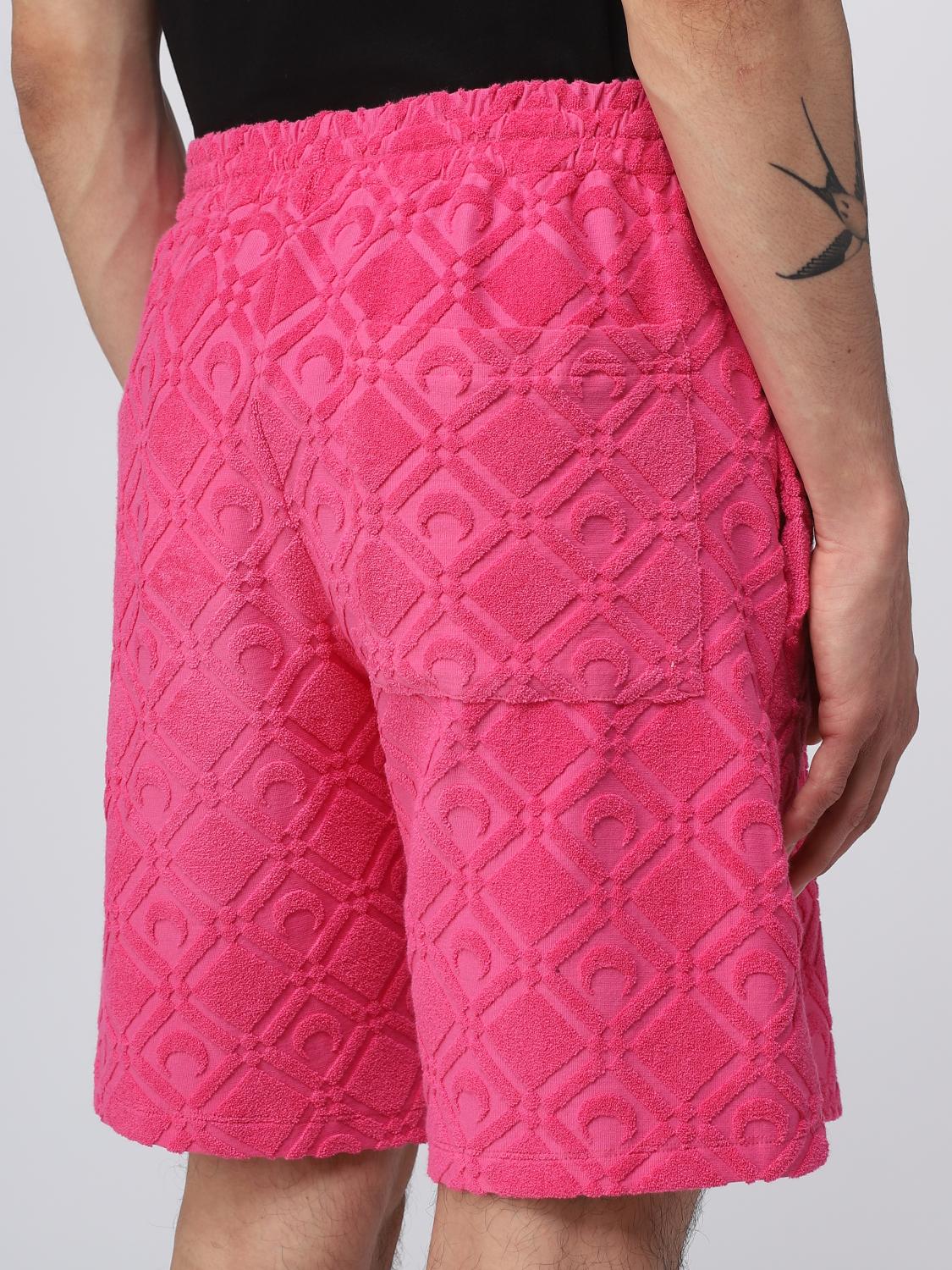 MARINE SERRE SHORTS: Short men Marine Serre, Fuchsia - Img 3