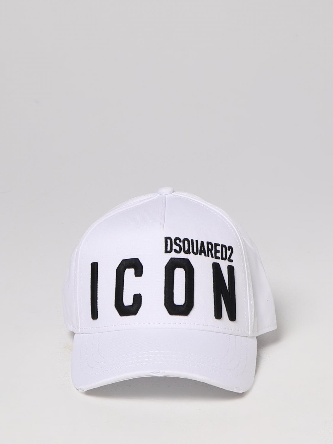 DSQUARED2 GORRO: Gorro hombre Dsquared2, Blanco - Img 2