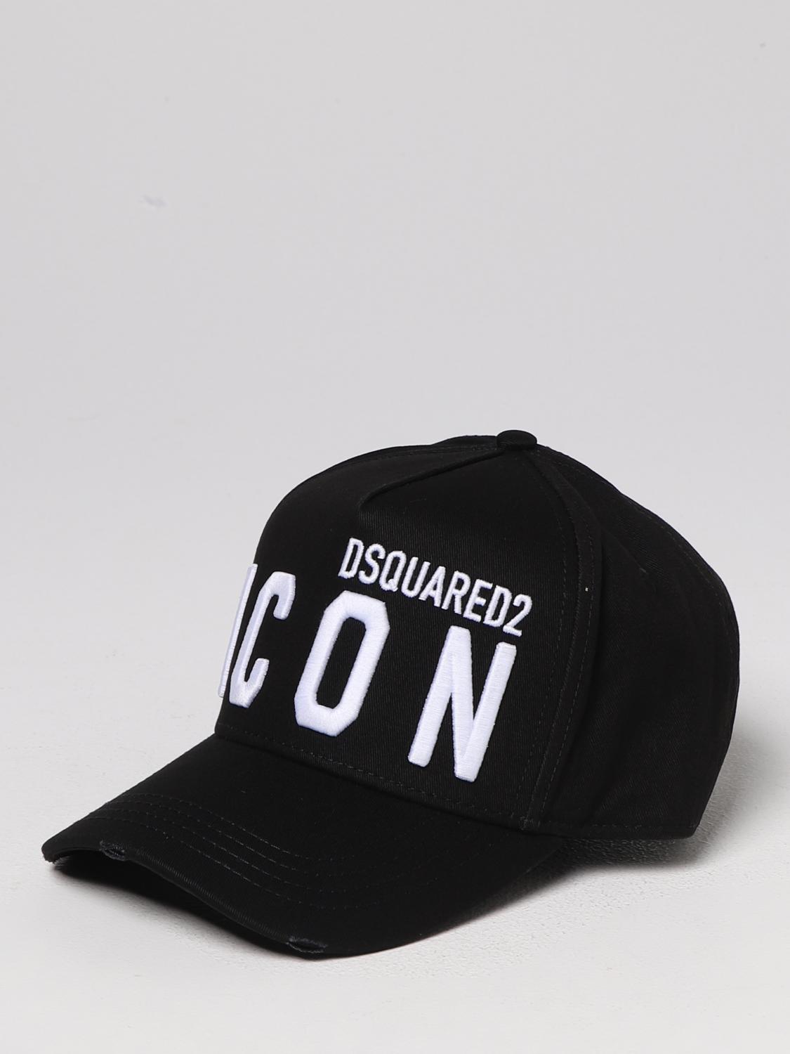 DSQUARED2 GORRO: Gorro hombre Dsquared2, Negro - Img 1