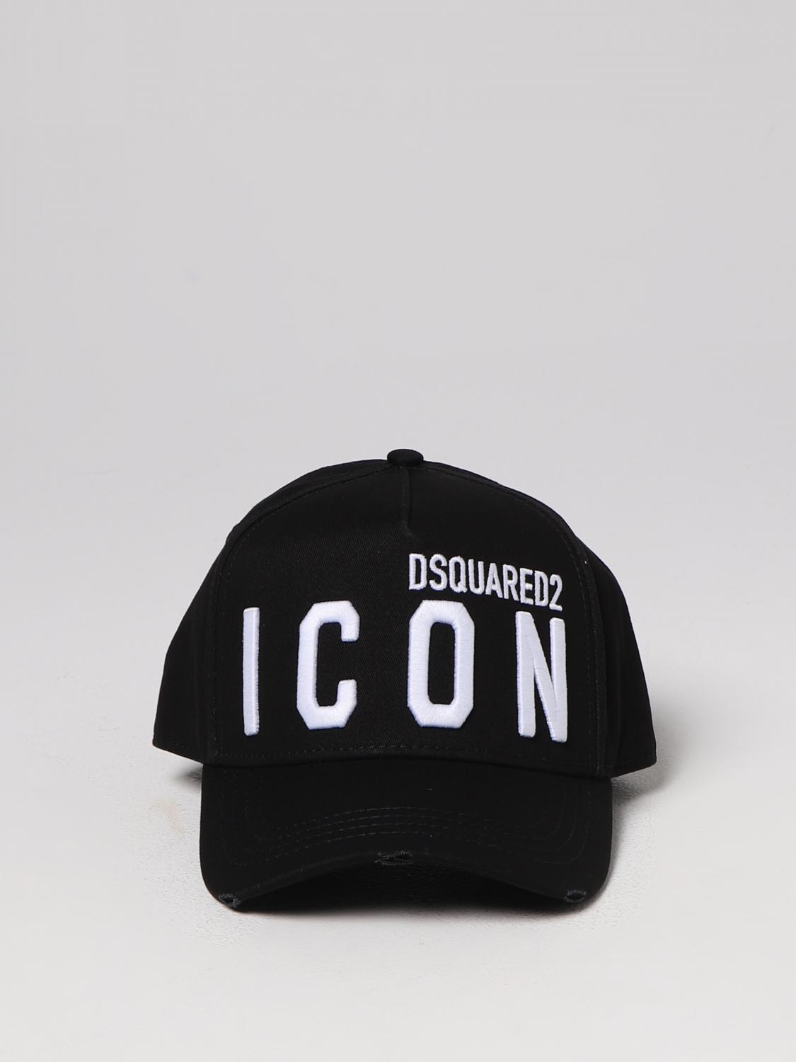 DSQUARED2 GORRO: Gorro hombre Dsquared2, Negro - Img 2