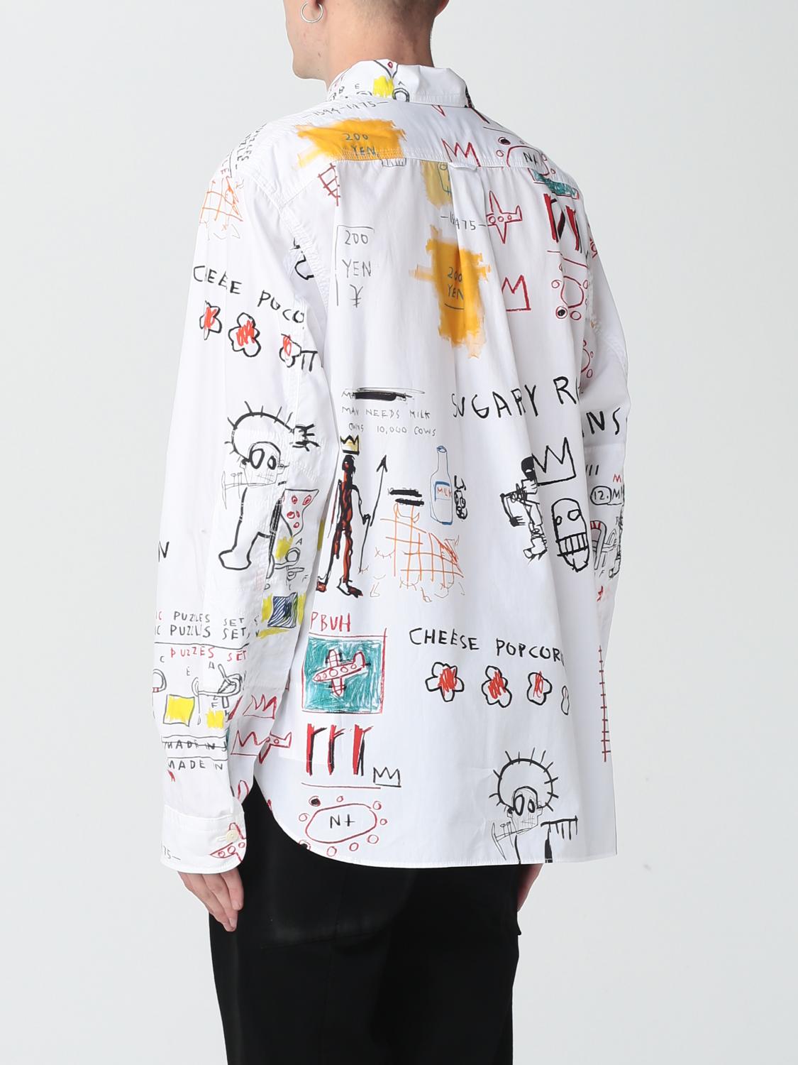 JUNYA WATANABE CAMICIA: Camicia Junya Watanabe in cotone, Bianco - Img 2