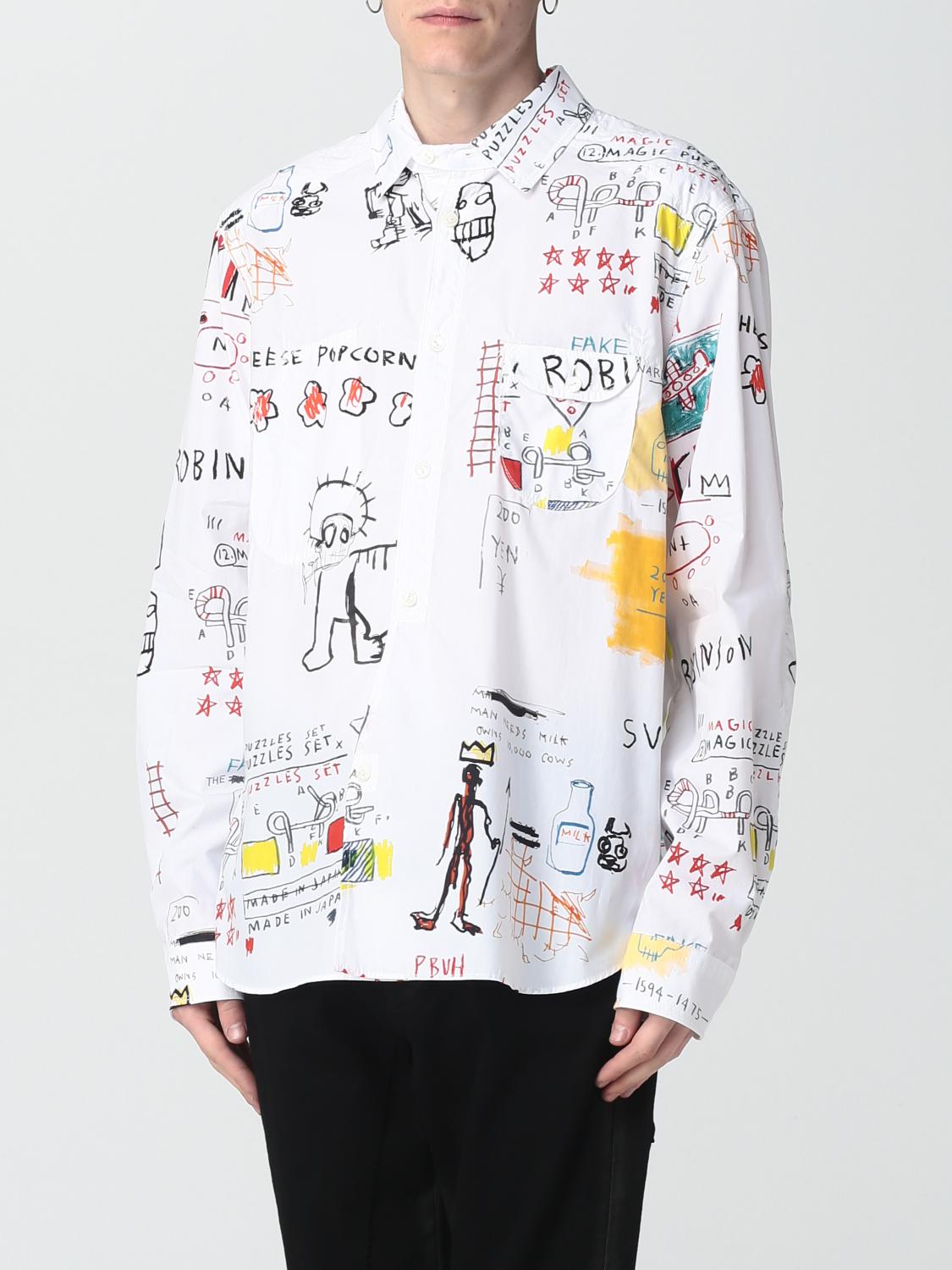 JUNYA WATANABE CAMICIA: Camicia Junya Watanabe in cotone, Bianco - Img 3